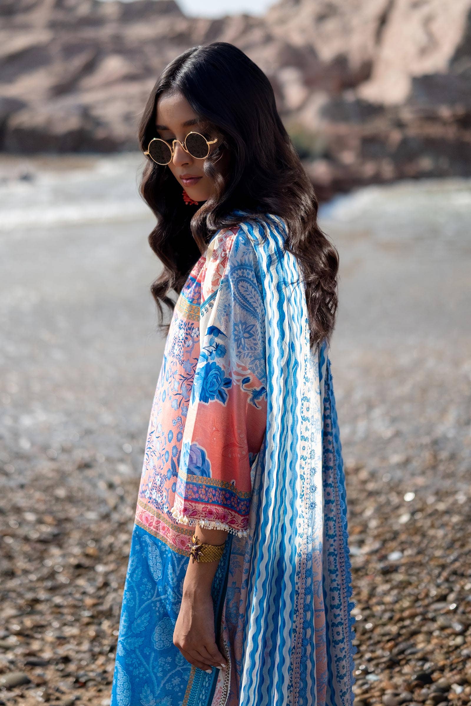 Sana Safinaz | Mahay Spring 24 | H241-028B-2BG - Official Sana Safinaz stockist in UK - Sakeena London