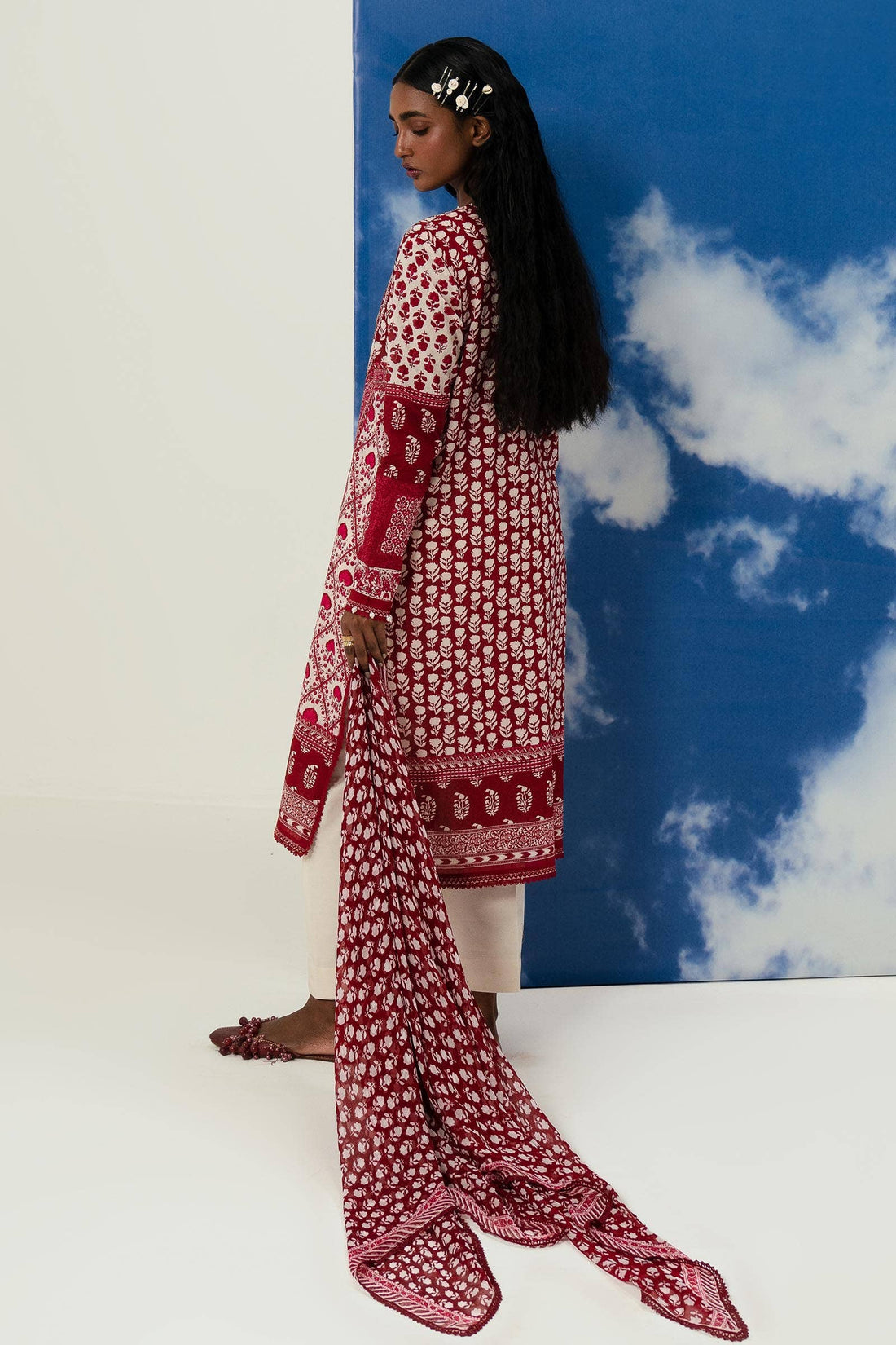Sana Safinaz | Mahay Summer Lawn 24 | S-44 - Official Sana Safinaz stockist in UK - Sakeena London