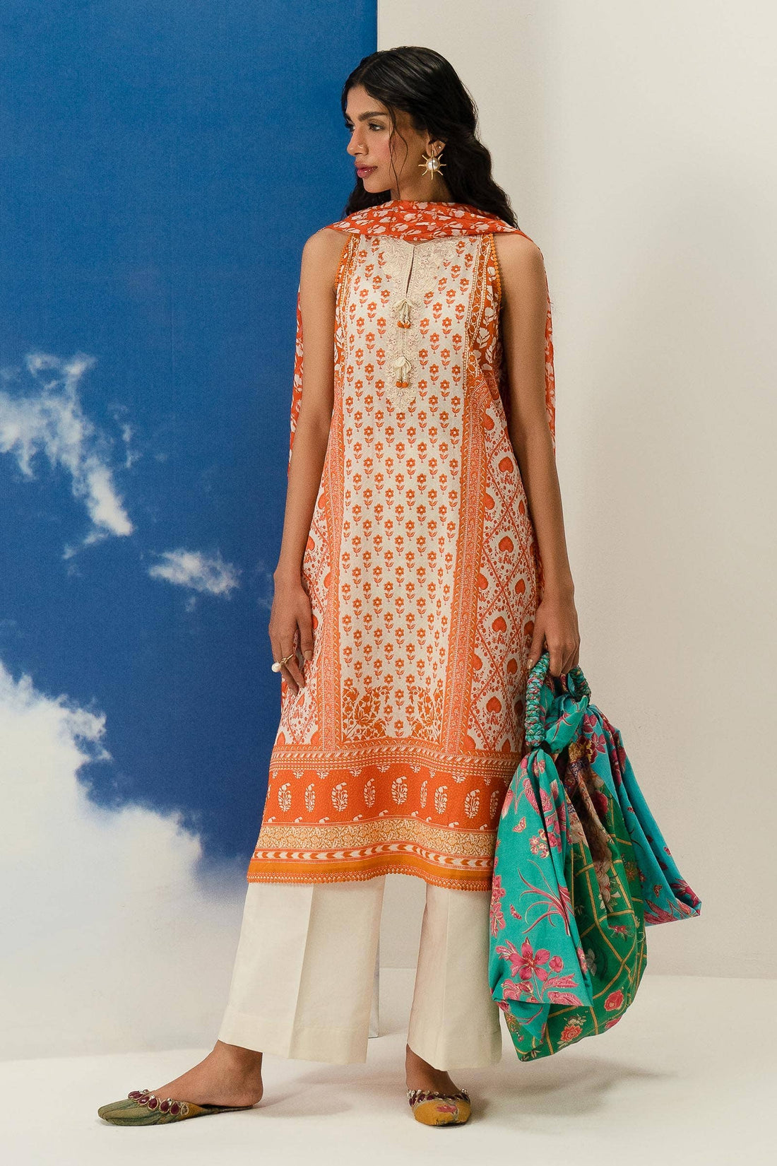 Sana Safinaz | Mahay Summer Lawn 24 | S-43 - Official Sana Safinaz stockist in UK - Sakeena London