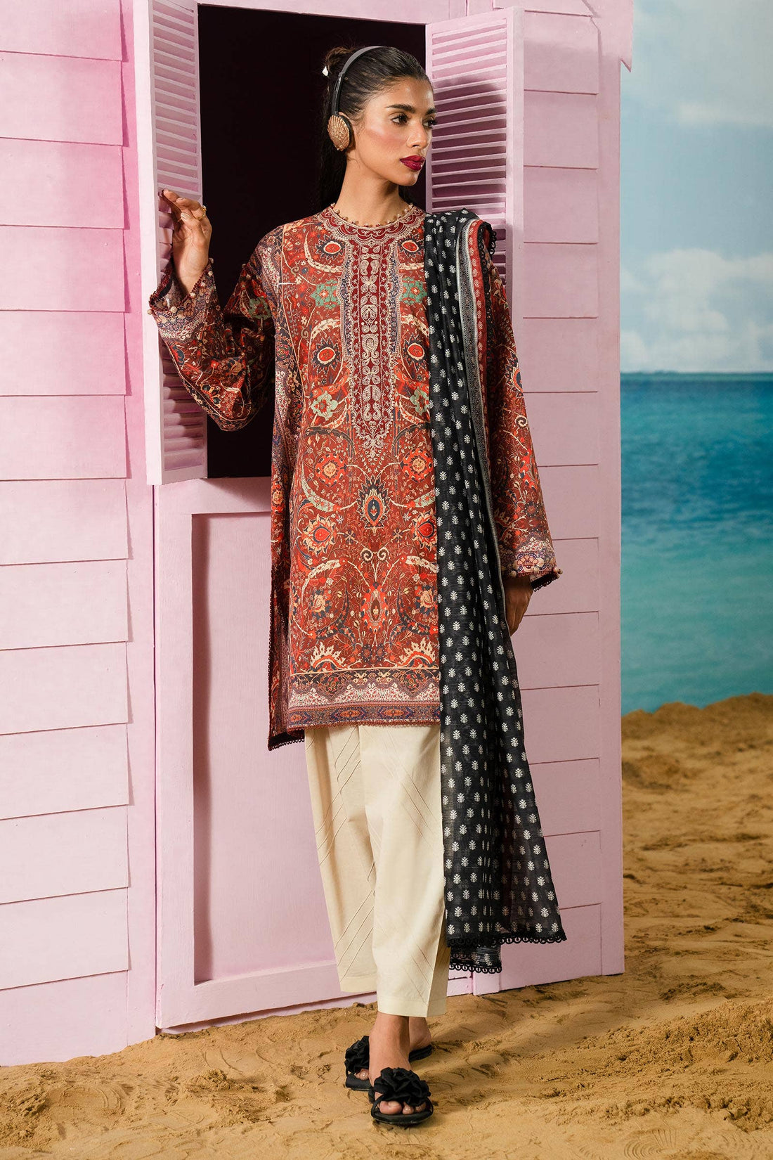 Sana Safinaz | Mahay Summer Lawn 24 | S-42 - Official Sana Safinaz stockist in UK - Sakeena London