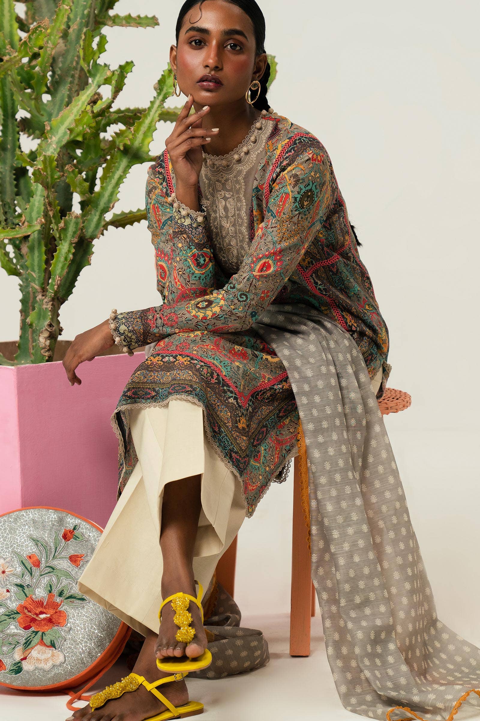 Sana Safinaz | Mahay Summer Lawn 24 | S-41 - Official Sana Safinaz stockist in UK - Sakeena London