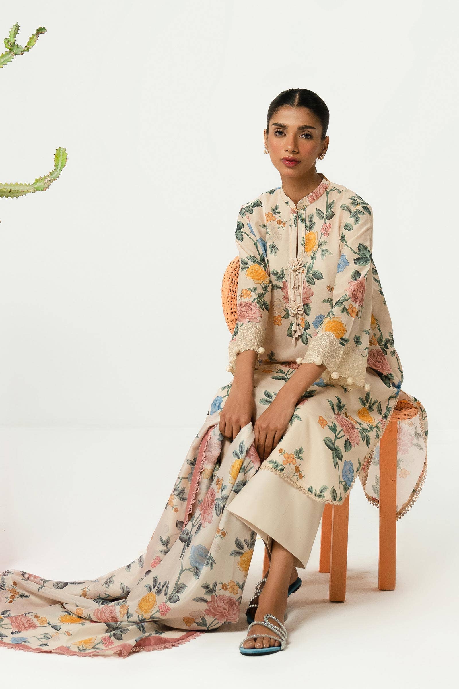 Sana Safinaz | Mahay Summer Lawn 24 | S-40 - Official Sana Safinaz stockist in UK - Sakeena London