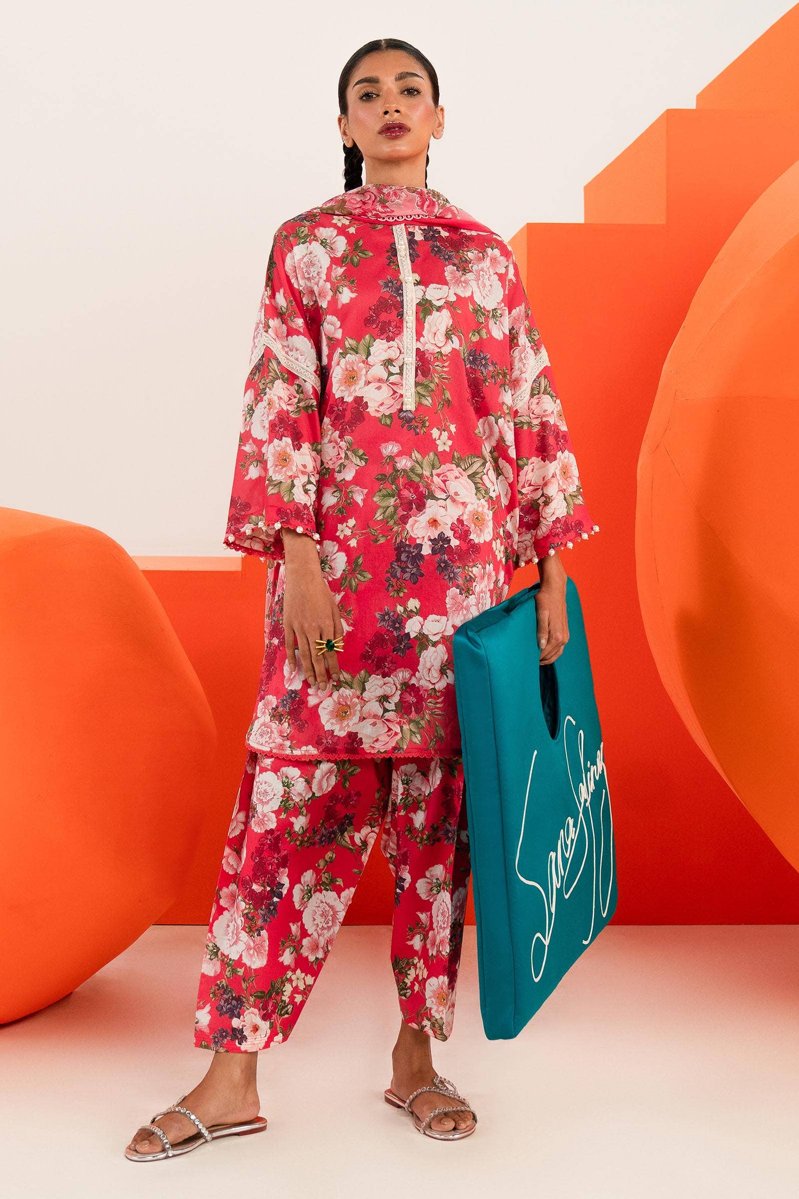 Sana Safinaz | Mahay Summer Lawn 24 | S-36 - Official Sana Safinaz stockist in UK - Sakeena London