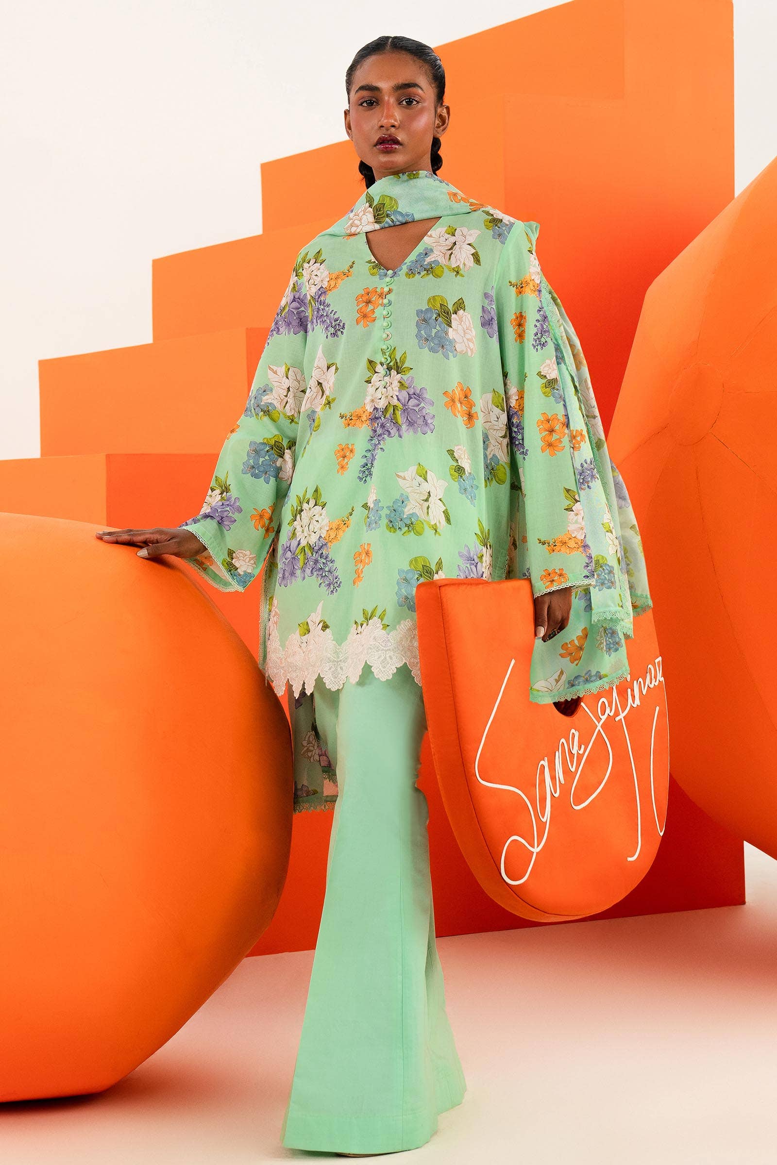 Sana Safinaz | Mahay Summer Lawn 24 | S-34 - Official Sana Safinaz stockist in UK - Sakeena London