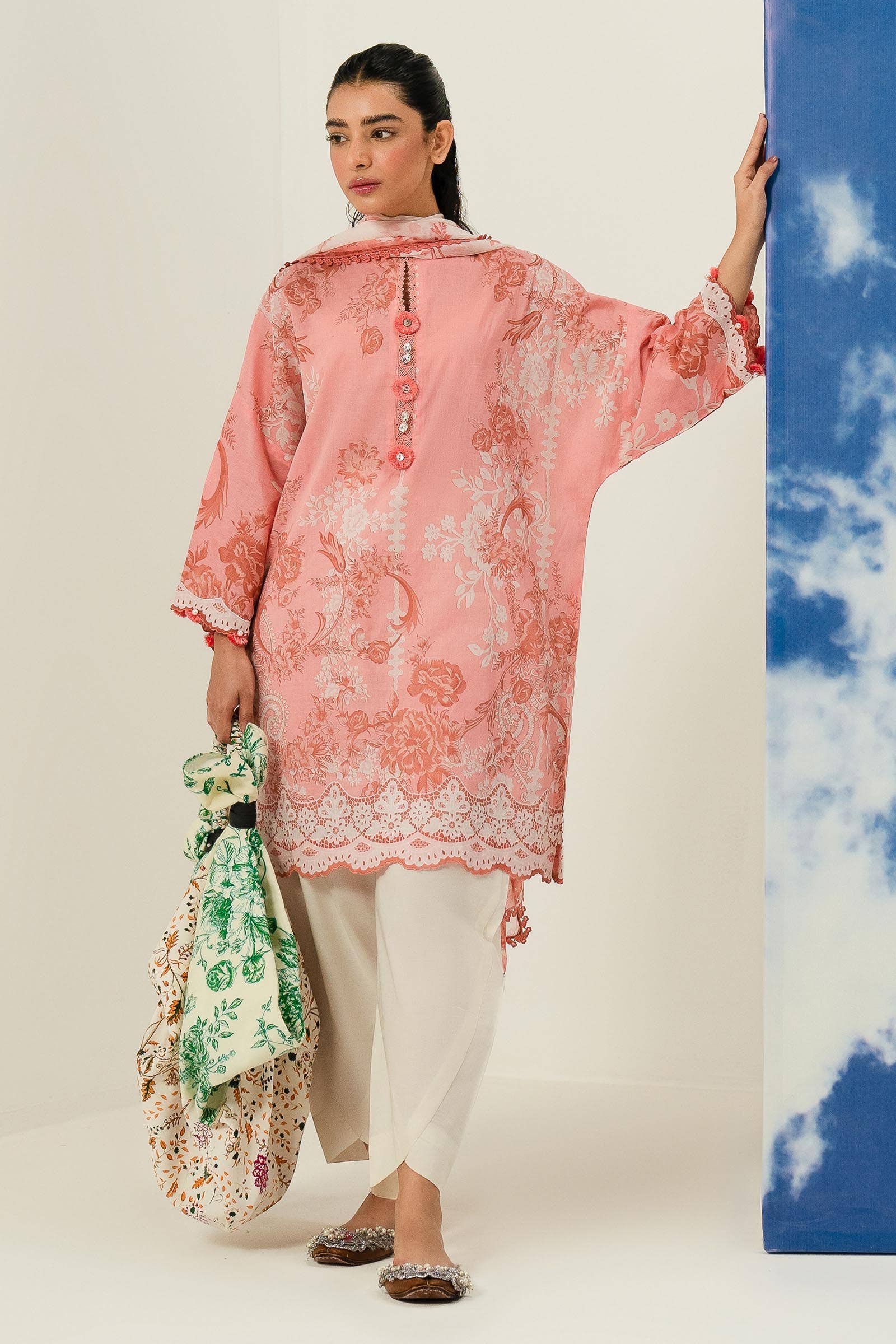 Sana Safinaz | Mahay Summer Lawn 24 | S-32 - Official Sana Safinaz stockist in UK - Sakeena London