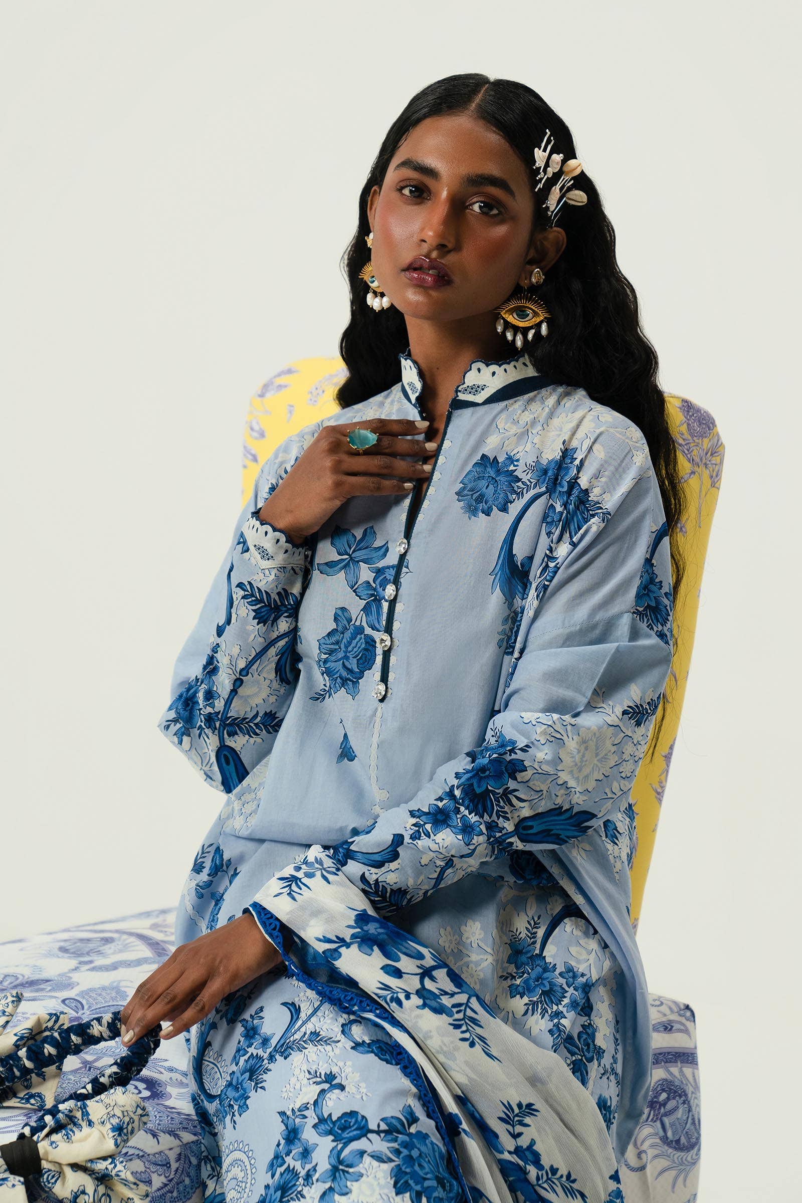 Sana Safinaz | Mahay Summer Lawn 24 | S-31 - Official Sana Safinaz stockist in UK - Sakeena London