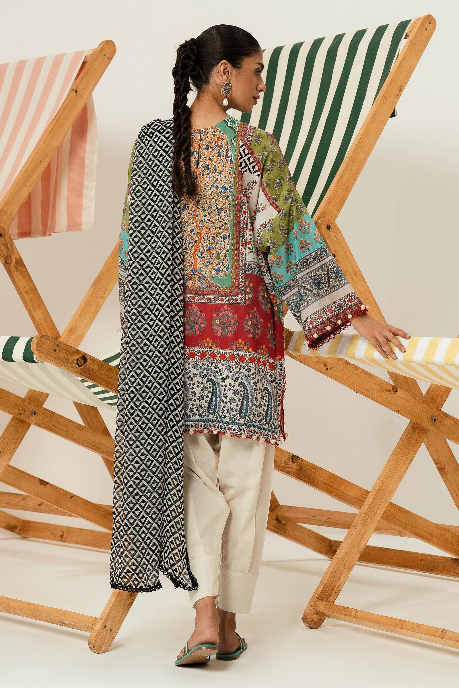 Sana Safinaz | Mahay Summer Lawn 24 | S-26 - Official Sana Safinaz stockist in UK - Sakeena London