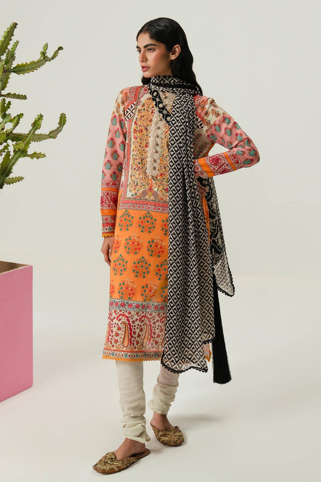 Sana Safinaz | Mahay Summer Lawn 24 | S-25 - Official Sana Safinaz stockist in UK - Sakeena London