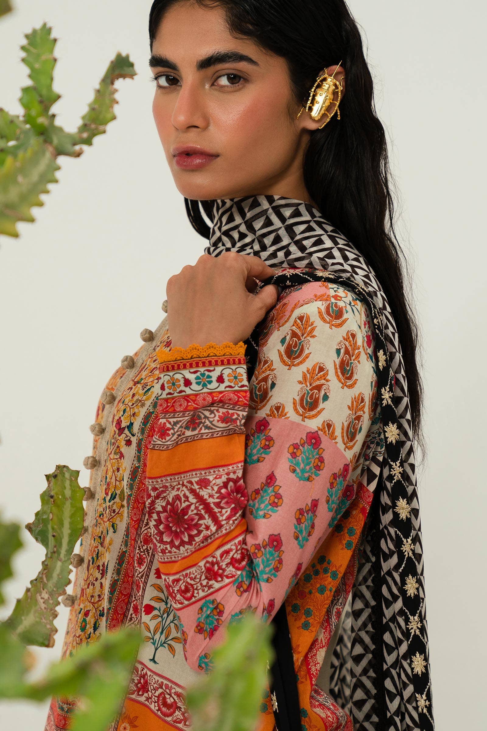 Sana Safinaz | Mahay Summer Lawn 24 | S-25 - Official Sana Safinaz stockist in UK - Sakeena London