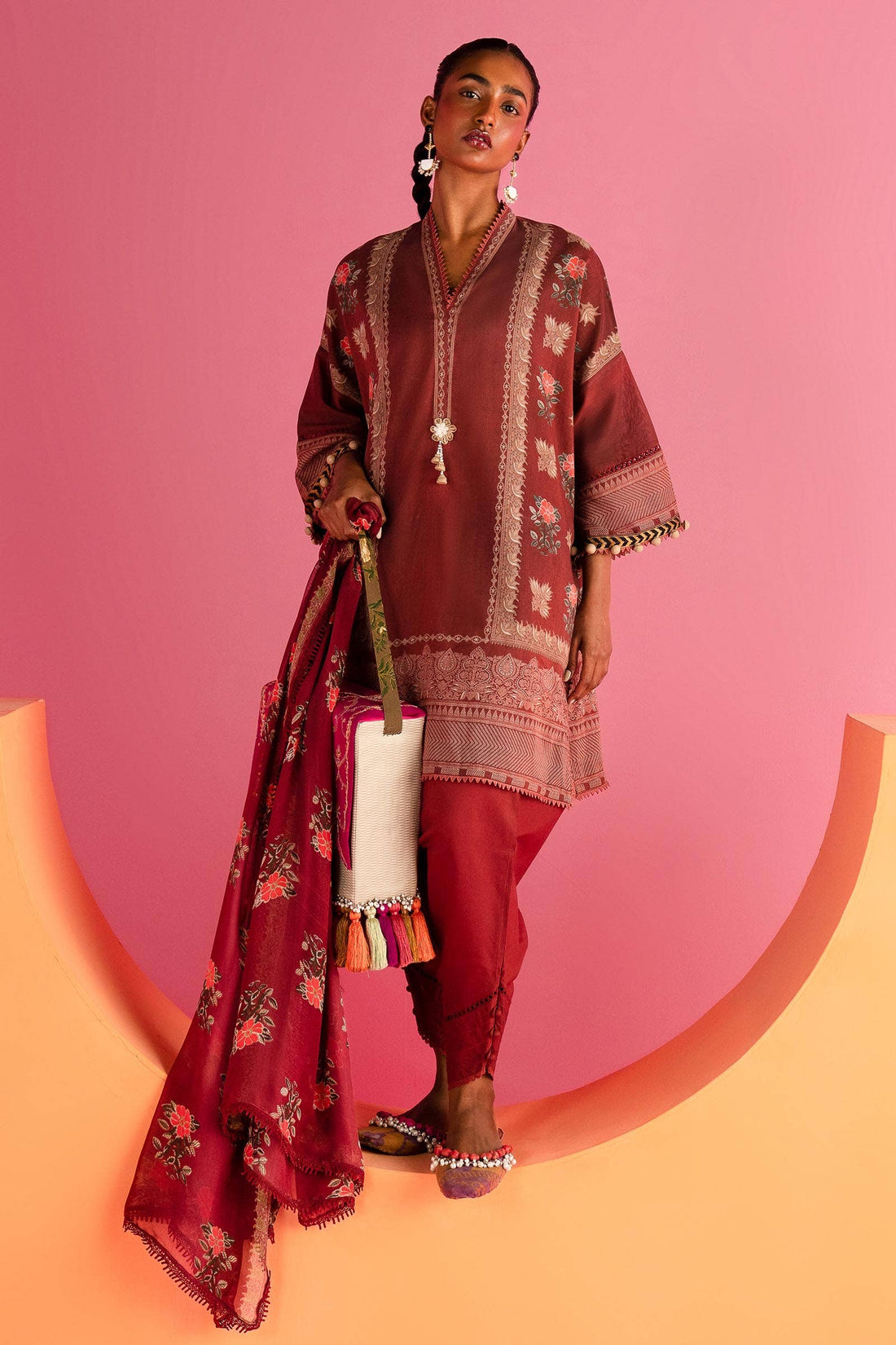 Sana Safinaz | Mahay Summer Lawn 24 | S-22 - Official Sana Safinaz stockist in UK - Sakeena London