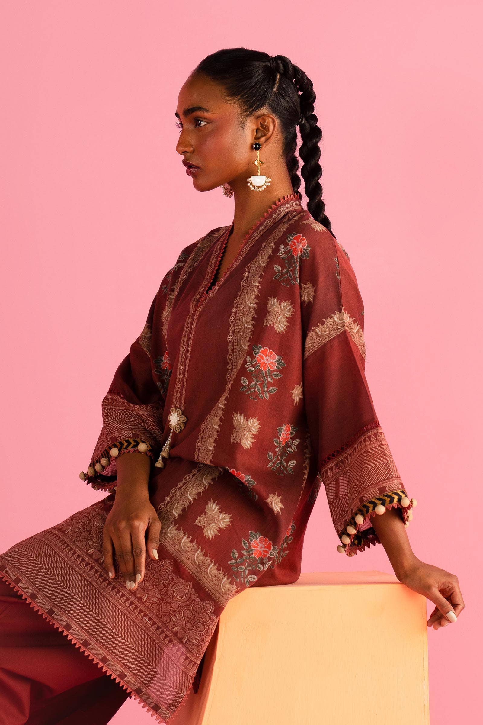 Sana Safinaz | Mahay Summer Lawn 24 | S-22 - Official Sana Safinaz stockist in UK - Sakeena London