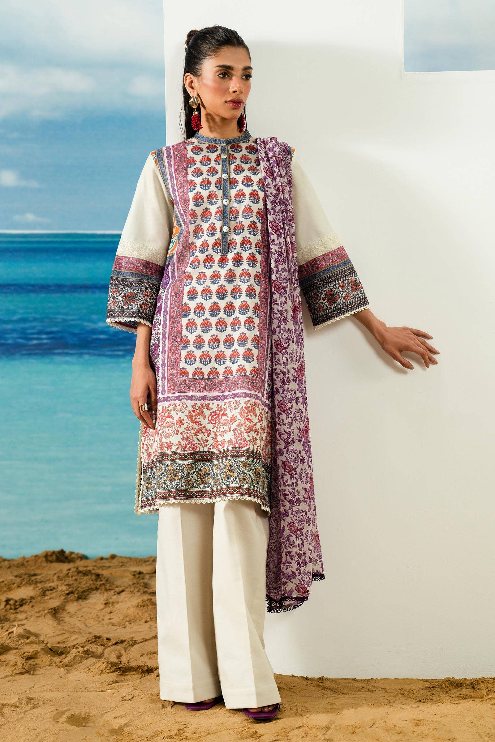 Sana Safinaz | Mahay Summer Lawn 24 | S-20 - Official Sana Safinaz stockist in UK - Sakeena London