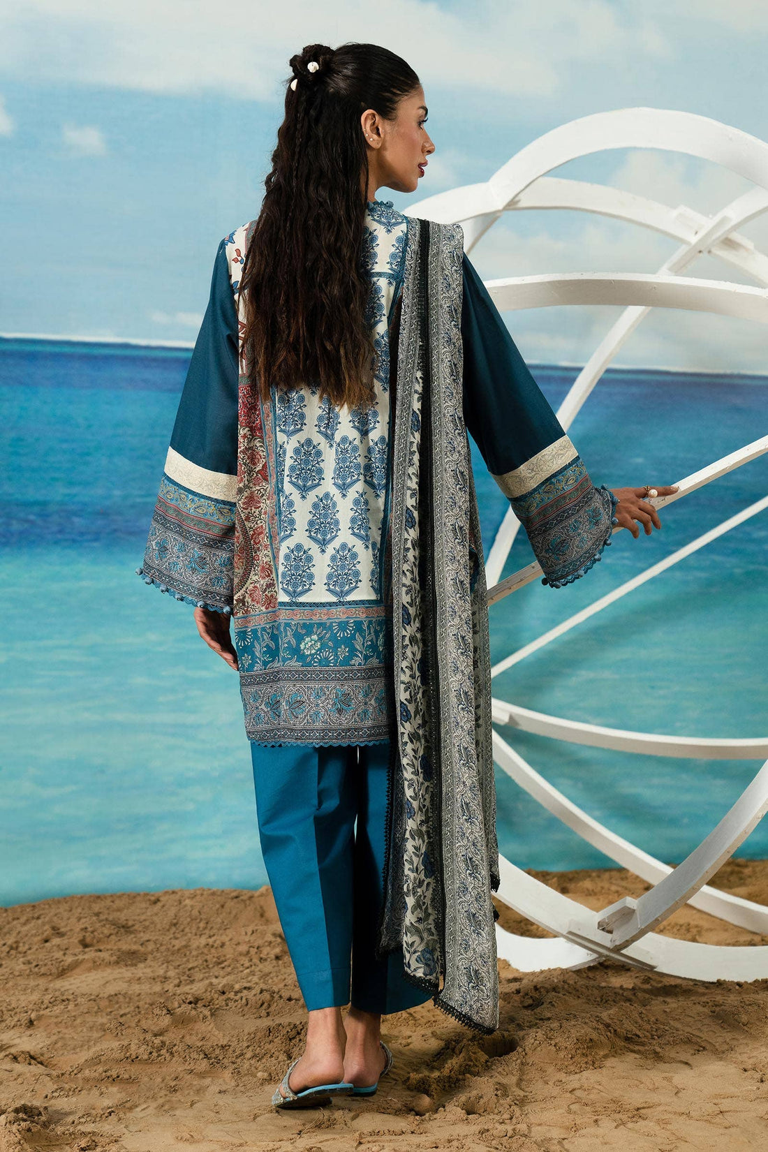 Sana Safinaz | Mahay Summer Lawn 24 | S-19 - Official Sana Safinaz stockist in UK - Sakeena London