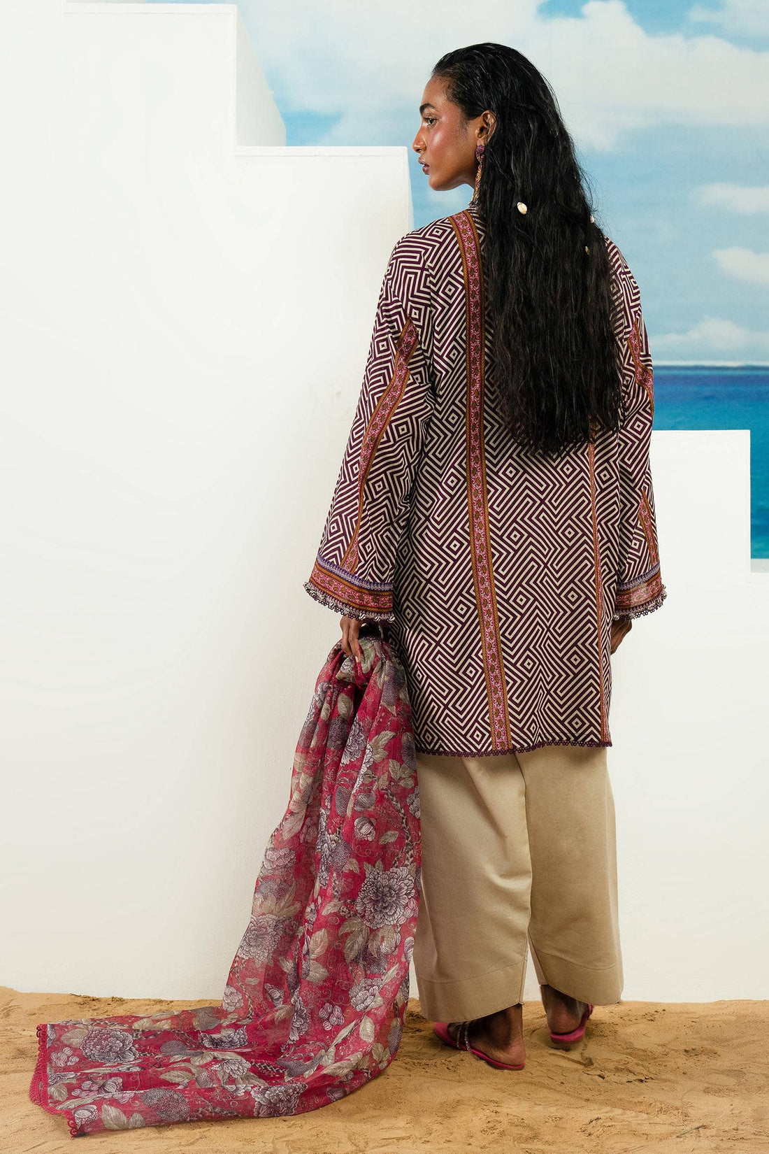 Sana Safinaz | Mahay Summer Lawn 24 | S-17 - Official Sana Safinaz stockist in UK - Sakeena London