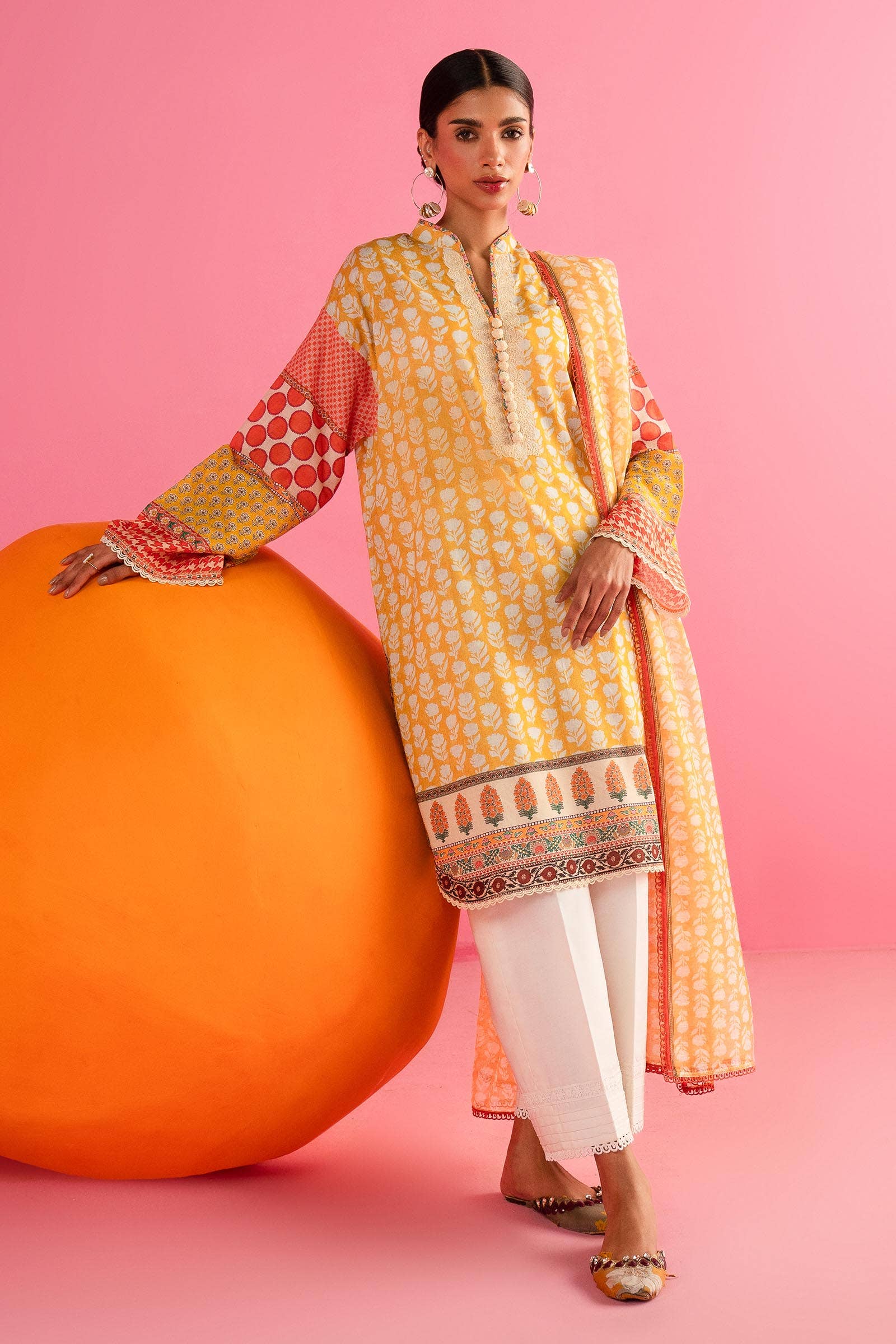 Sana Safinaz | Mahay Summer Lawn 24 | S-14 - Official Sana Safinaz stockist in UK - Sakeena London