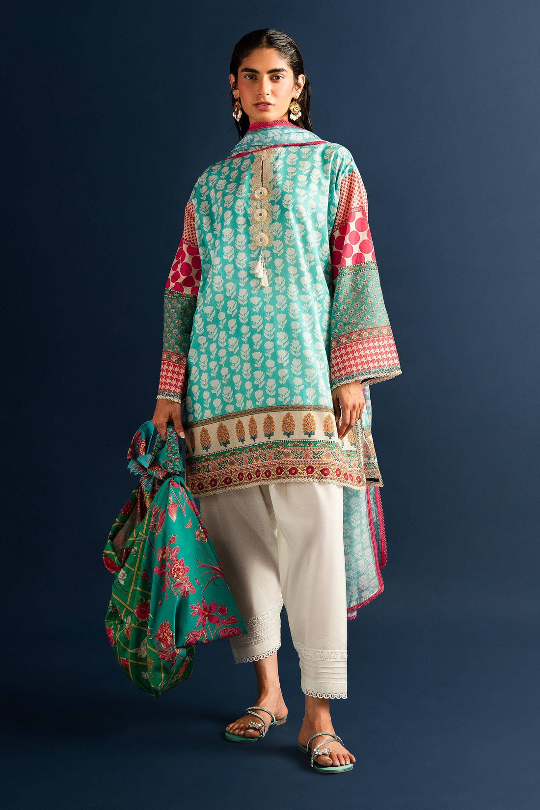 Sana Safinaz | Mahay Summer Lawn 24 | S-13 - Official Sana Safinaz stockist in UK - Sakeena London
