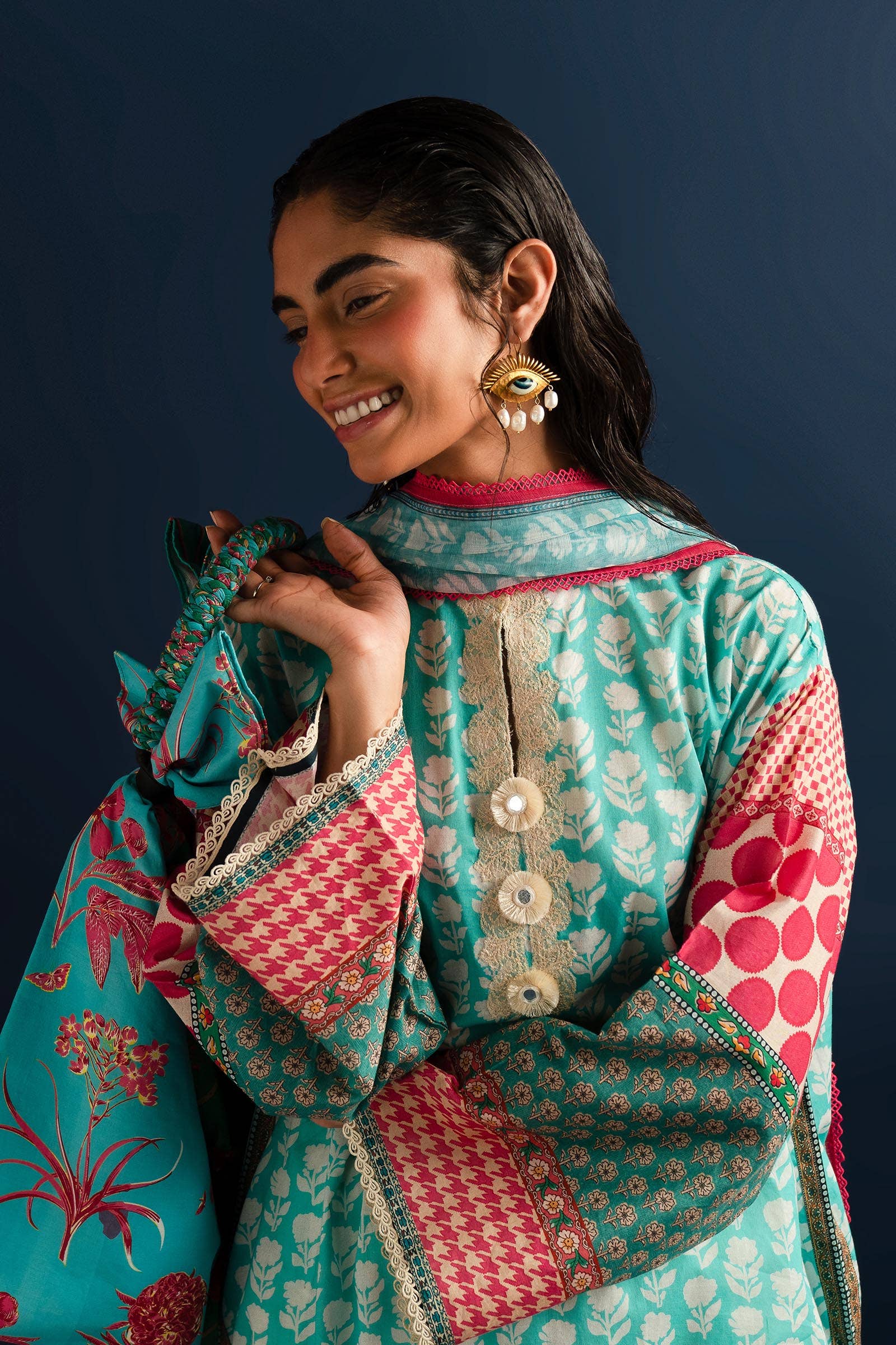 Sana Safinaz | Mahay Summer Lawn 24 | S-13 - Official Sana Safinaz stockist in UK - Sakeena London