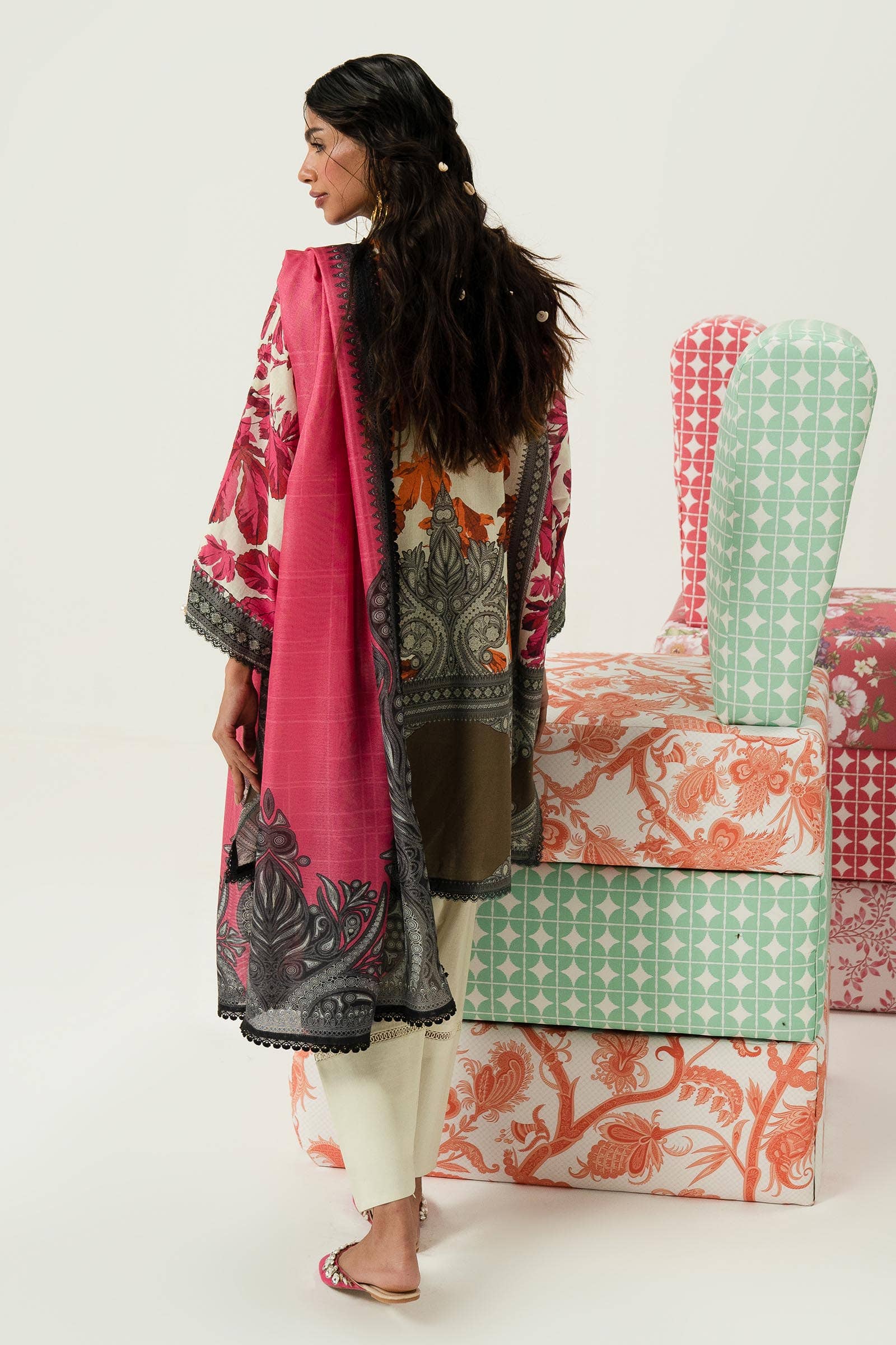 Sana Safinaz | Mahay Summer Lawn 24 | S-10 - Official Sana Safinaz stockist in UK - Sakeena London