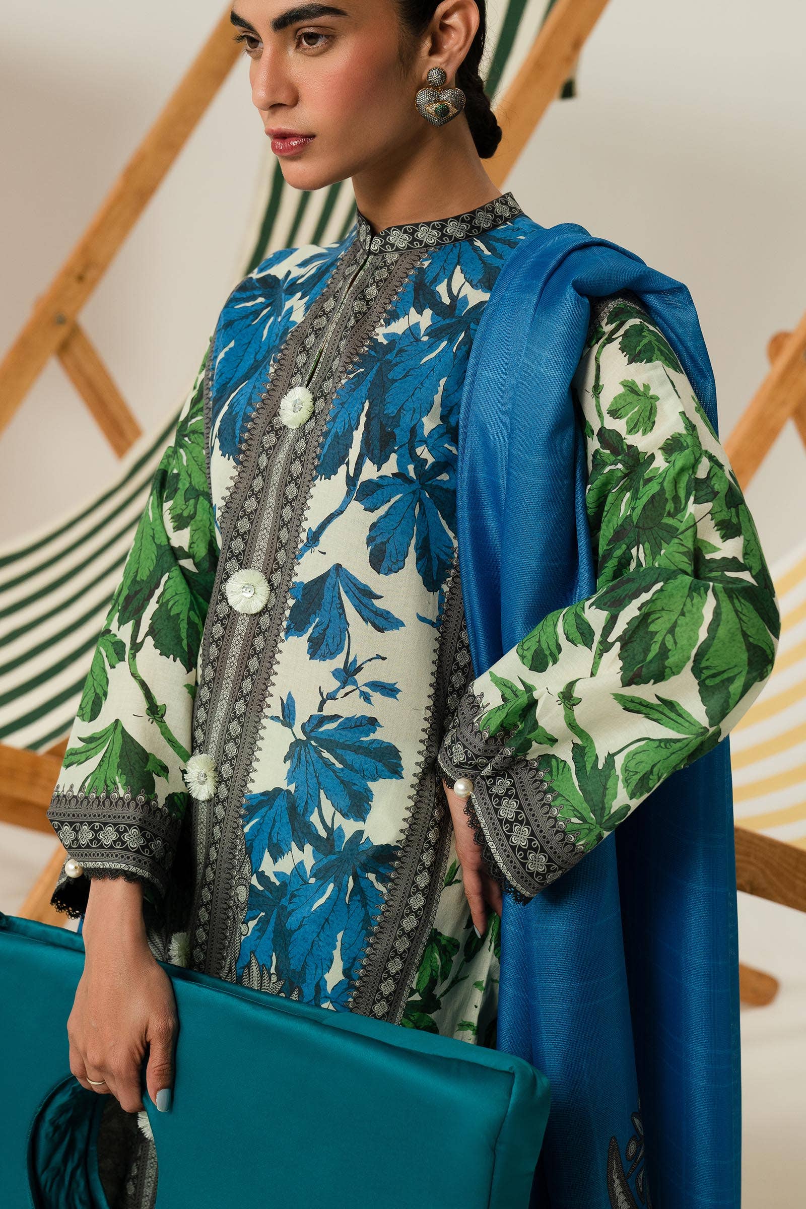 Sana Safinaz | Mahay Summer Lawn 24 | S-09 - Official Sana Safinaz stockist in UK - Sakeena London