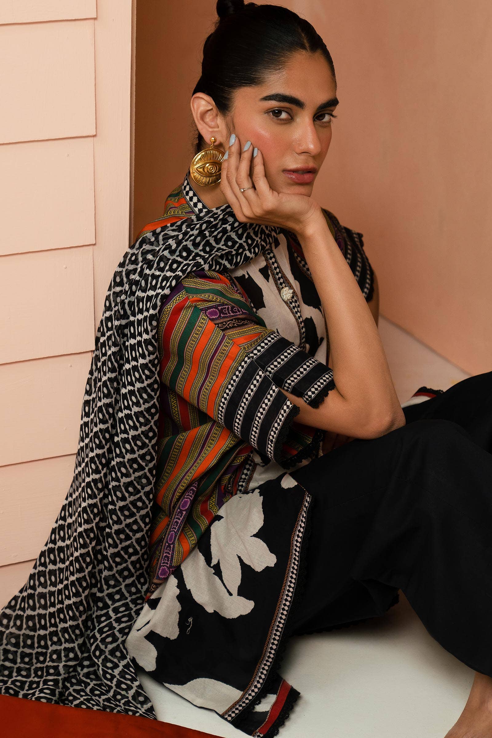 Sana Safinaz | Mahay Summer Lawn 24 | S-05 - Official Sana Safinaz stockist in UK - Sakeena London