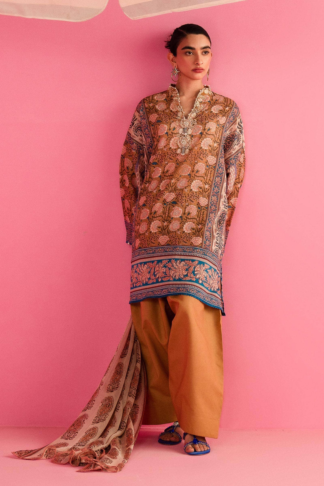 Sana Safinaz | Mahay Summer Lawn 24 | S-03 - Official Sana Safinaz stockist in UK - Sakeena London