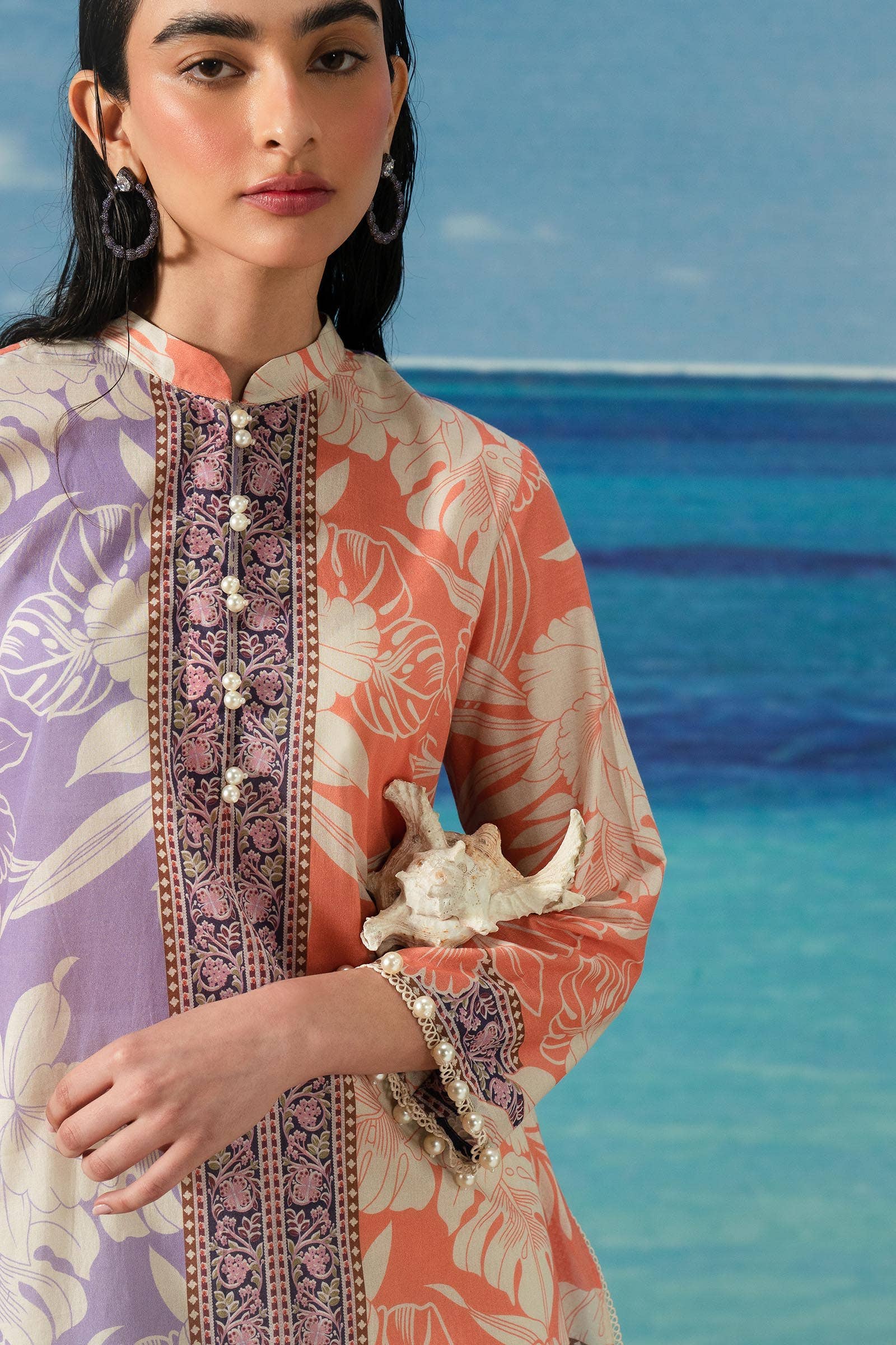 Sana Safinaz | Mahay Summer Lawn 24 | S-01 - Official Sana Safinaz stockist in UK - Sakeena London