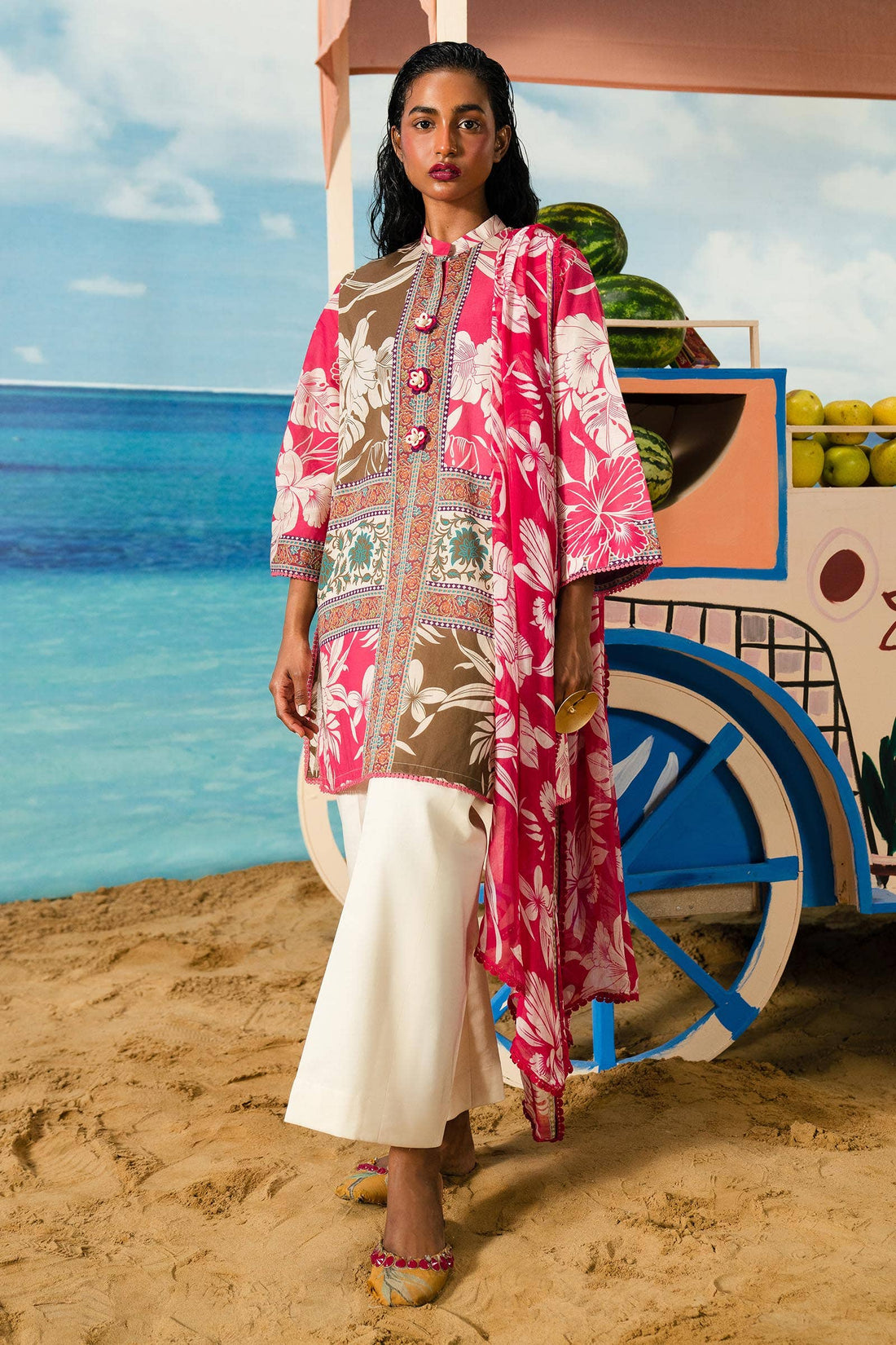 Sana Safinaz | Mahay Summer Lawn 24 | S-01 - Official Sana Safinaz stockist in UK - Sakeena London