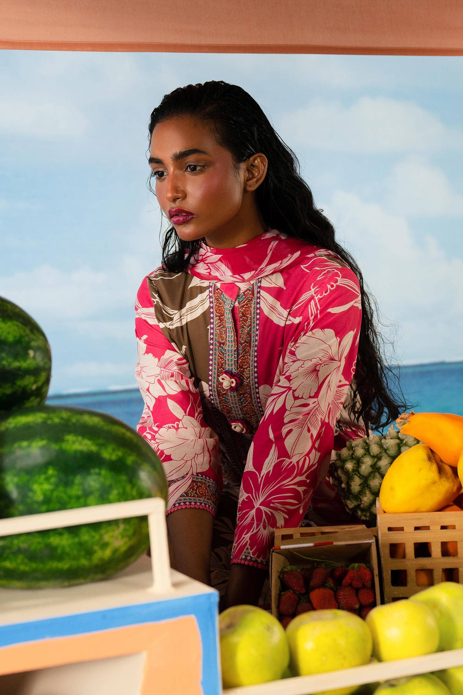 Sana Safinaz | Mahay Summer Lawn 24 | S-01 - Official Sana Safinaz stockist in UK - Sakeena London