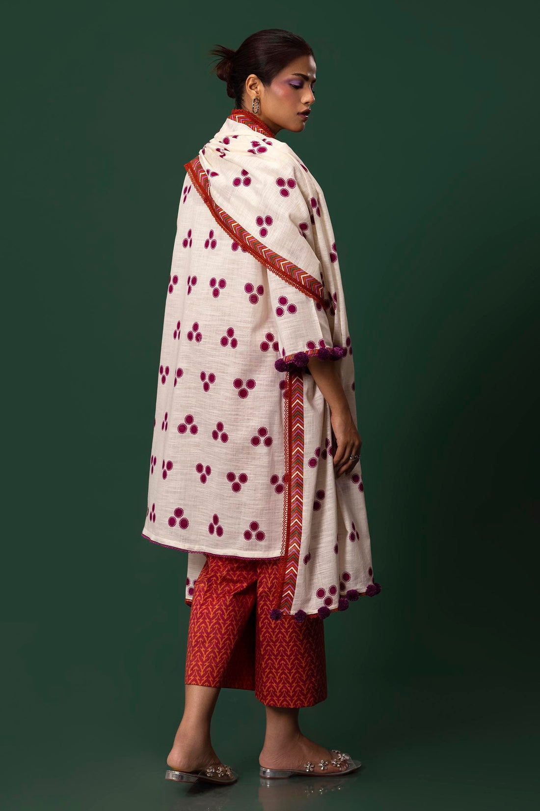 Sana Safinaz | Mahay Winter 24 | H243-001A-3CQ - Official Sana Safinaz stockist in UK - Sakeena London