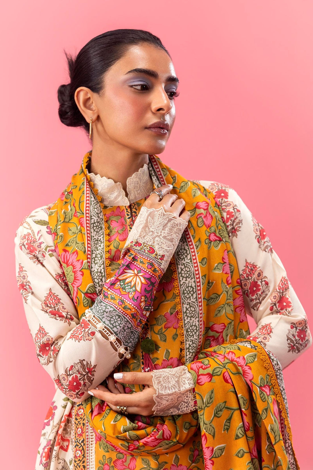 Sana Safinaz | Mahay Winter 24 | H243-005A-2DC - Official Sana Safinaz stockist in UK - Sakeena London