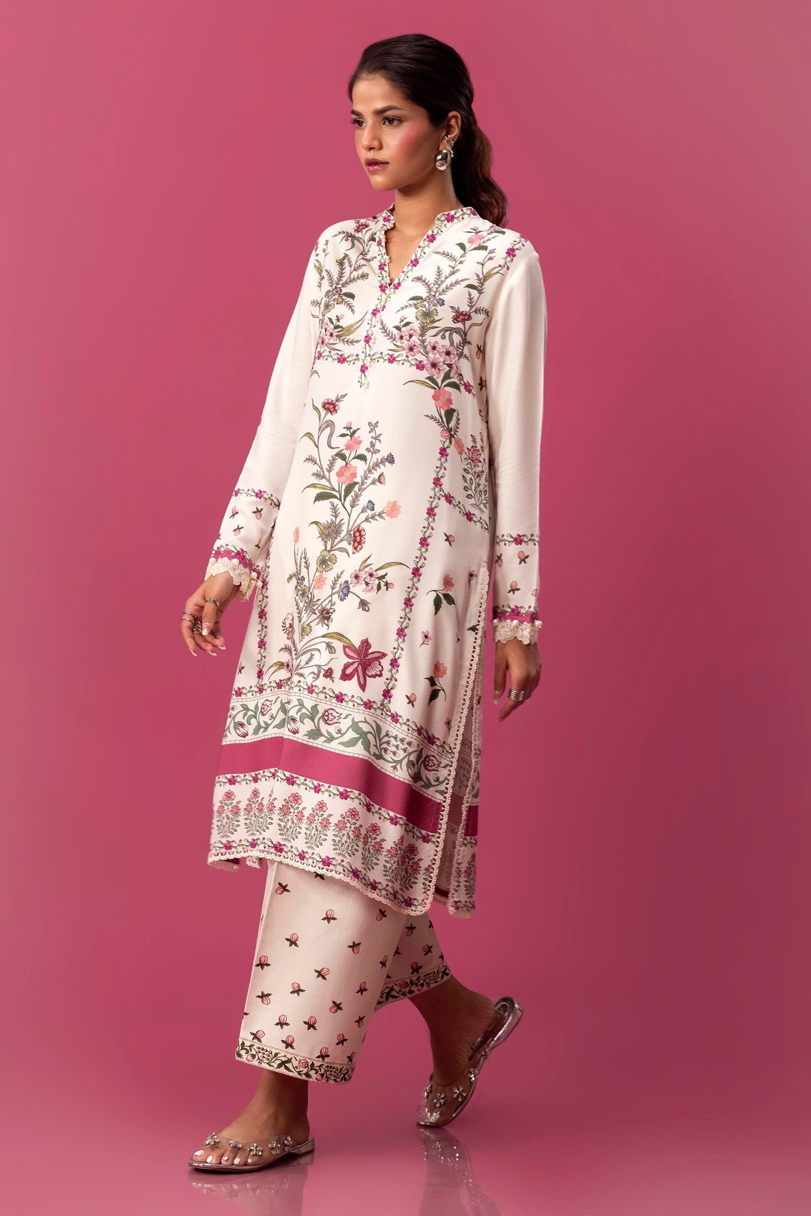 Sana Safinaz | Mahay Winter 24 | H243-007A-2AC - Official Sana Safinaz stockist in UK - Sakeena London
