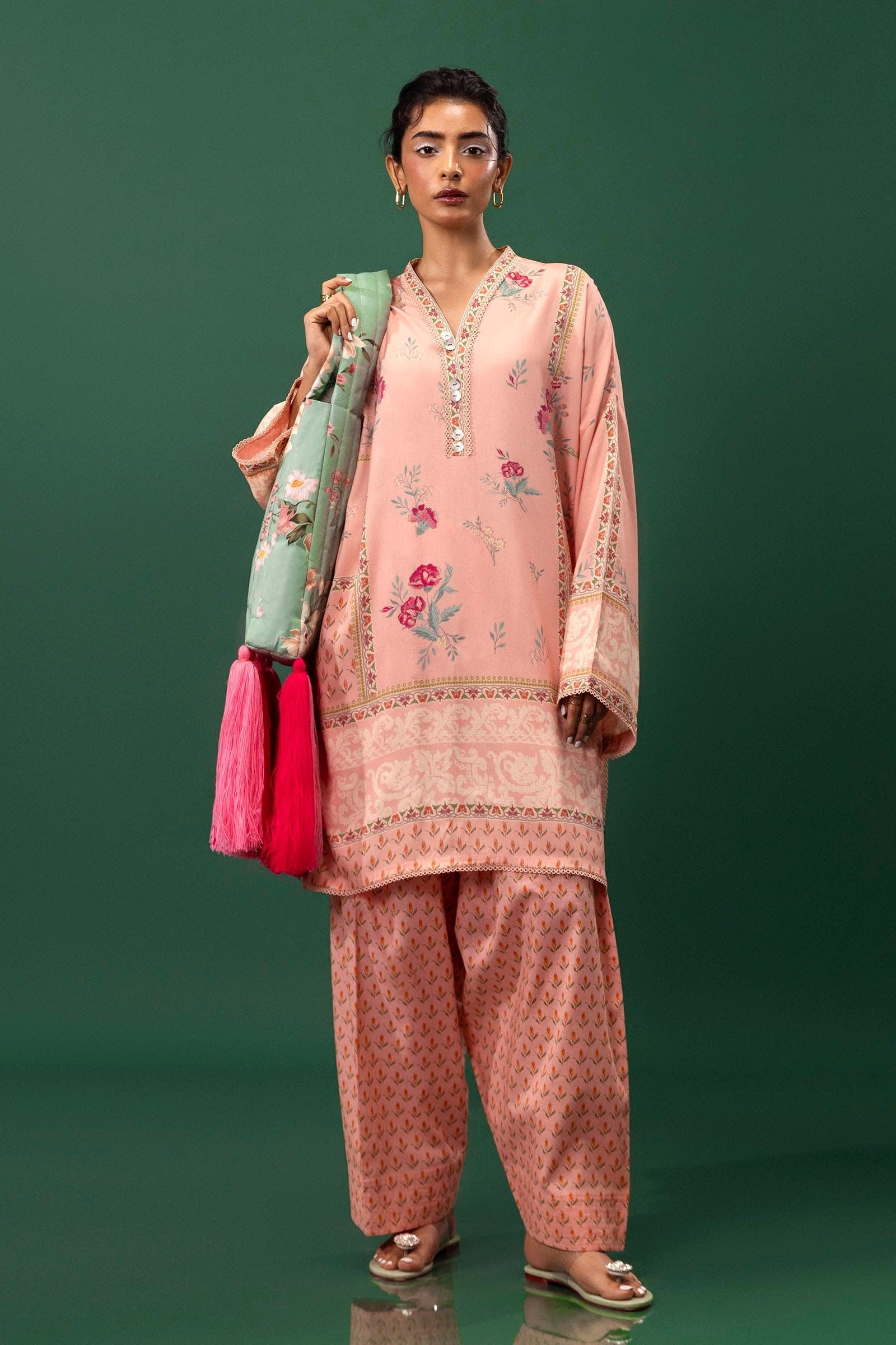 Sana Safinaz | Mahay Winter 24 | H243-008A-2AC - Official Sana Safinaz stockist in UK - Sakeena London