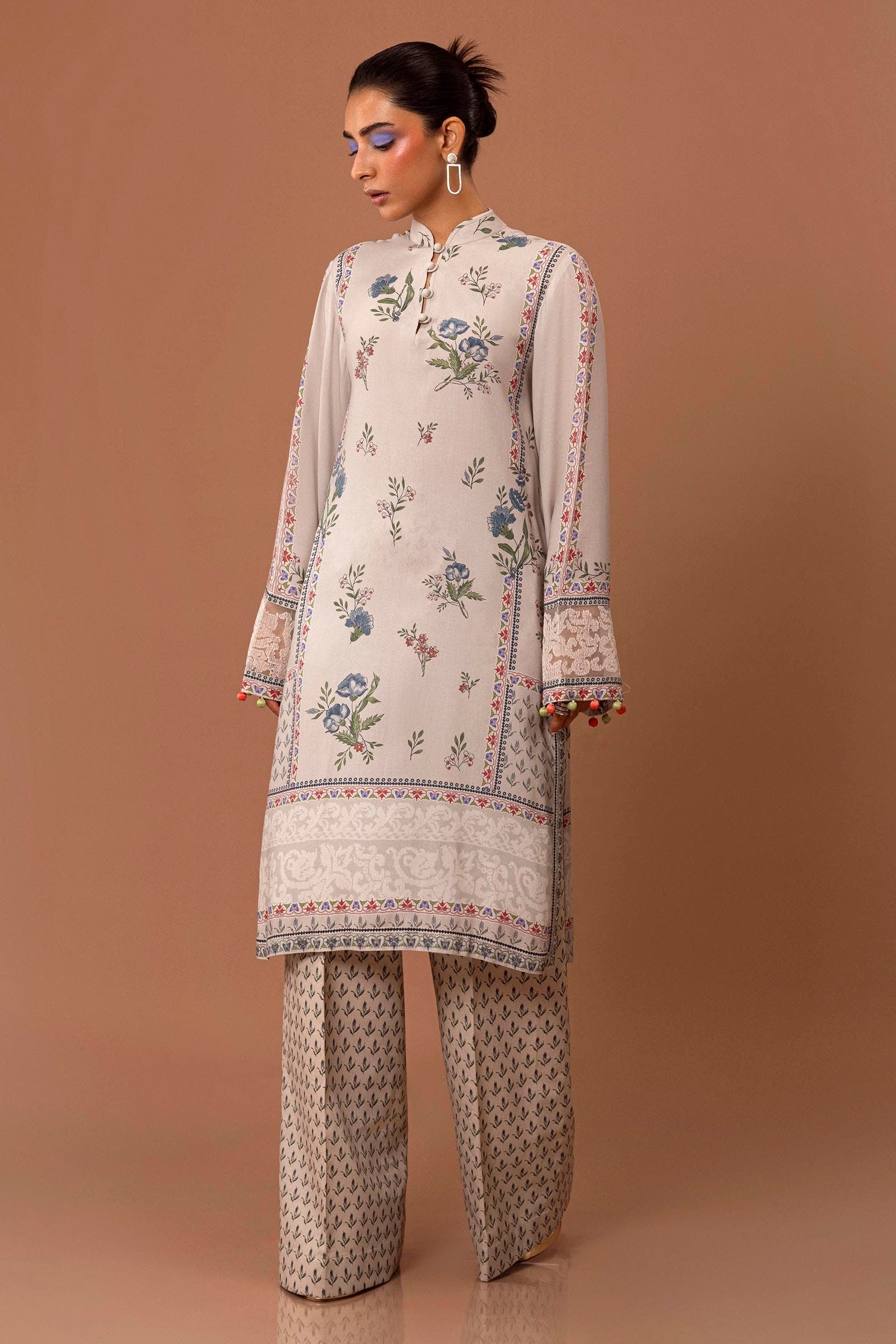 Sana Safinaz | Mahay Winter 24 | H243-008B-2AC - Official Sana Safinaz stockist in UK - Sakeena London