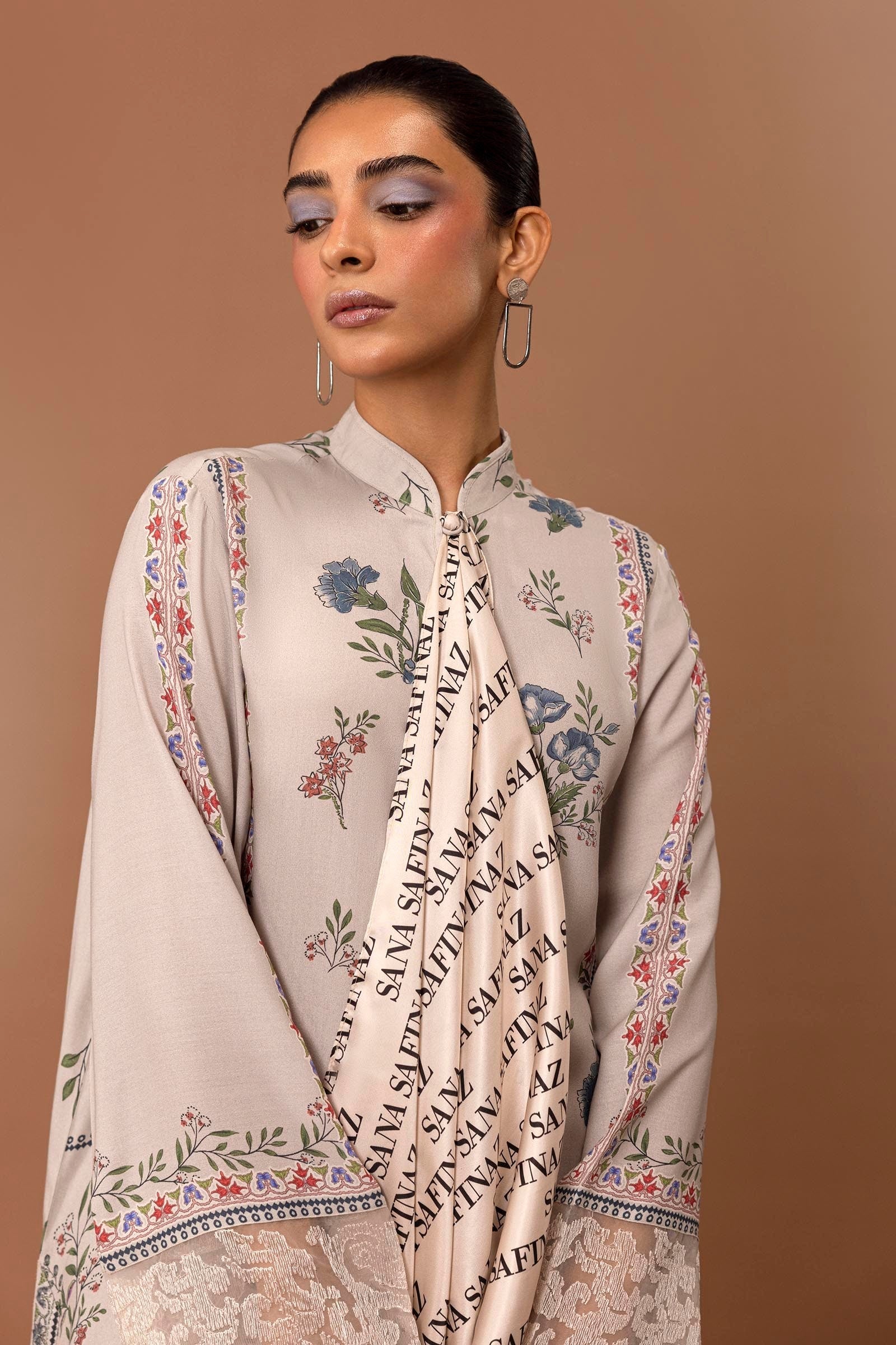 Sana Safinaz | Mahay Winter 24 | H243-008B-2AC - Official Sana Safinaz stockist in UK - Sakeena London