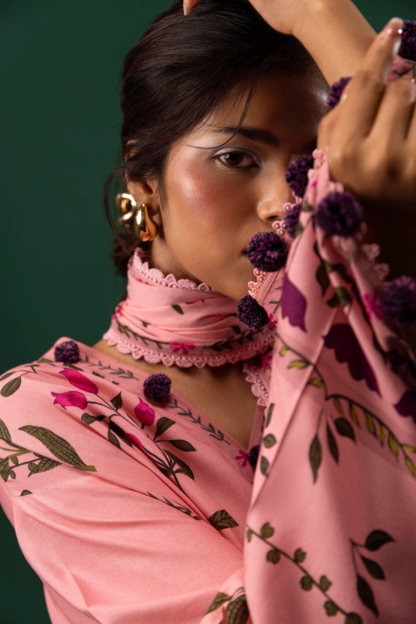 Sana Safinaz | Mahay Winter 24 | H243-010A-3DA - Official Sana Safinaz stockist in UK - Sakeena London