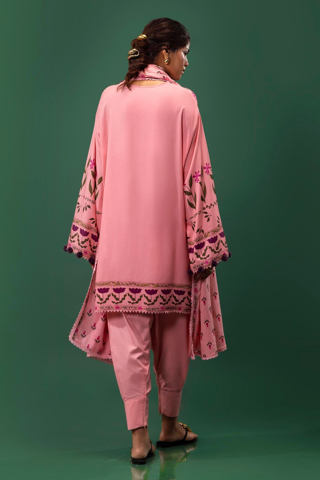 Sana Safinaz | Mahay Winter 24 | H243-010A-3DA - Official Sana Safinaz stockist in UK - Sakeena London