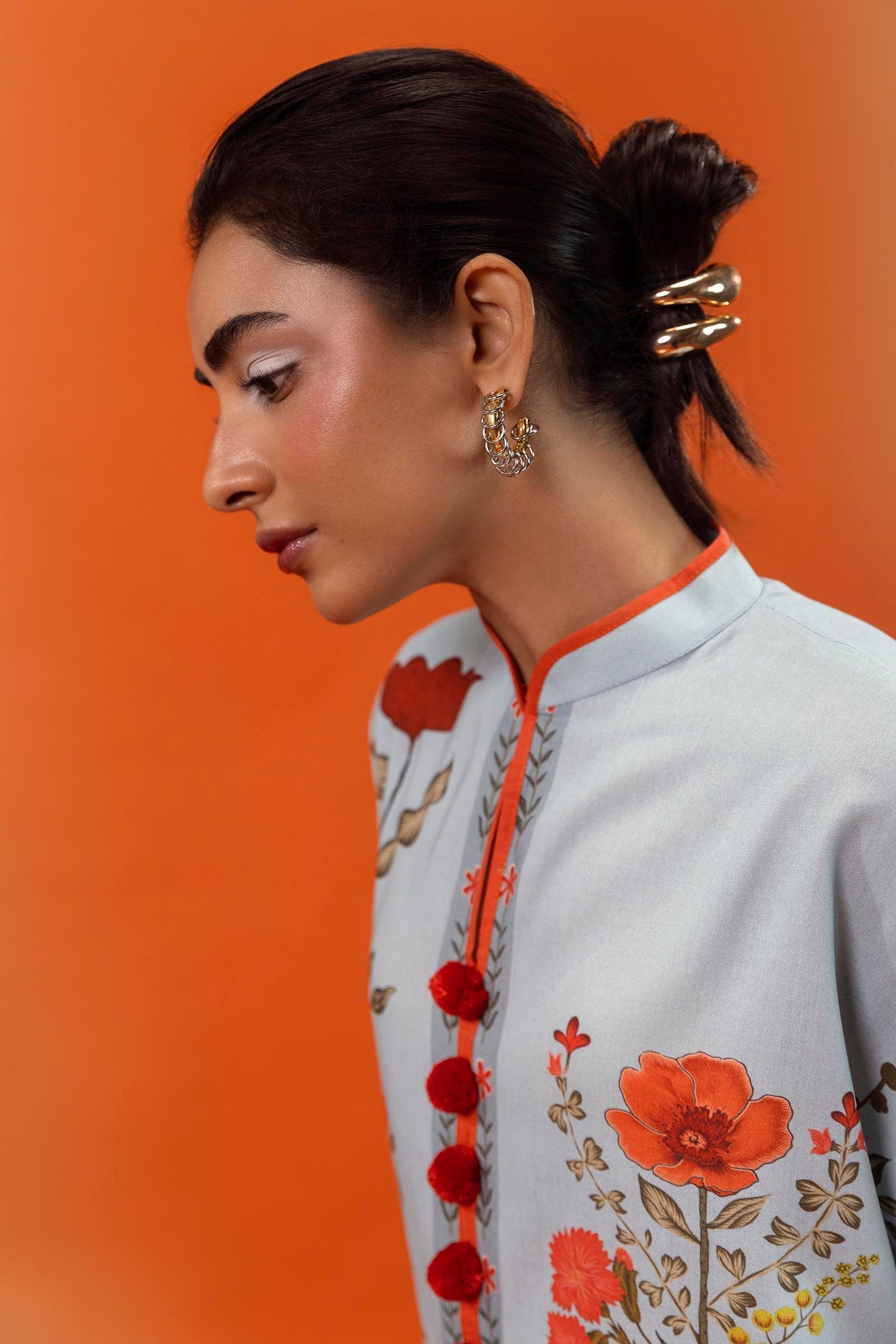 Sana Safinaz | Mahay Winter 24 | H243-010B-3DA - Official Sana Safinaz stockist in UK - Sakeena London