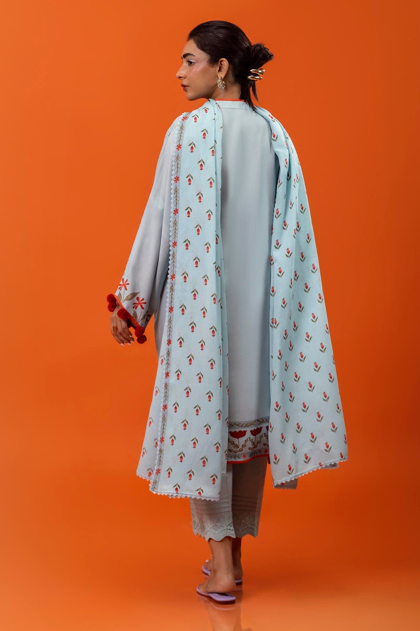 Sana Safinaz | Mahay Winter 24 | H243-010B-3DA - Official Sana Safinaz stockist in UK - Sakeena London