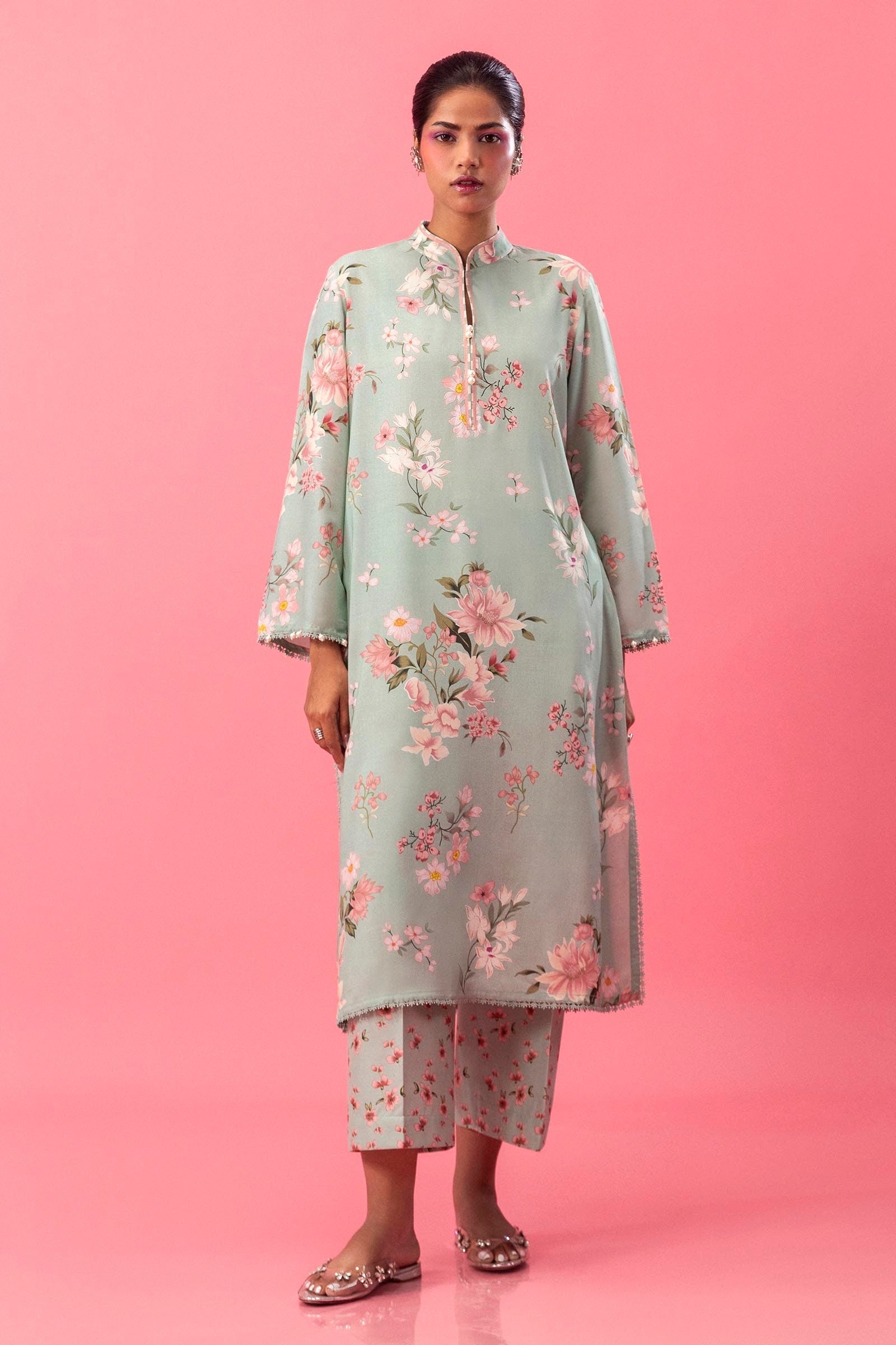 Sana Safinaz | Mahay Winter 24 | H243-013A-2AC - Official Sana Safinaz stockist in UK - Sakeena London