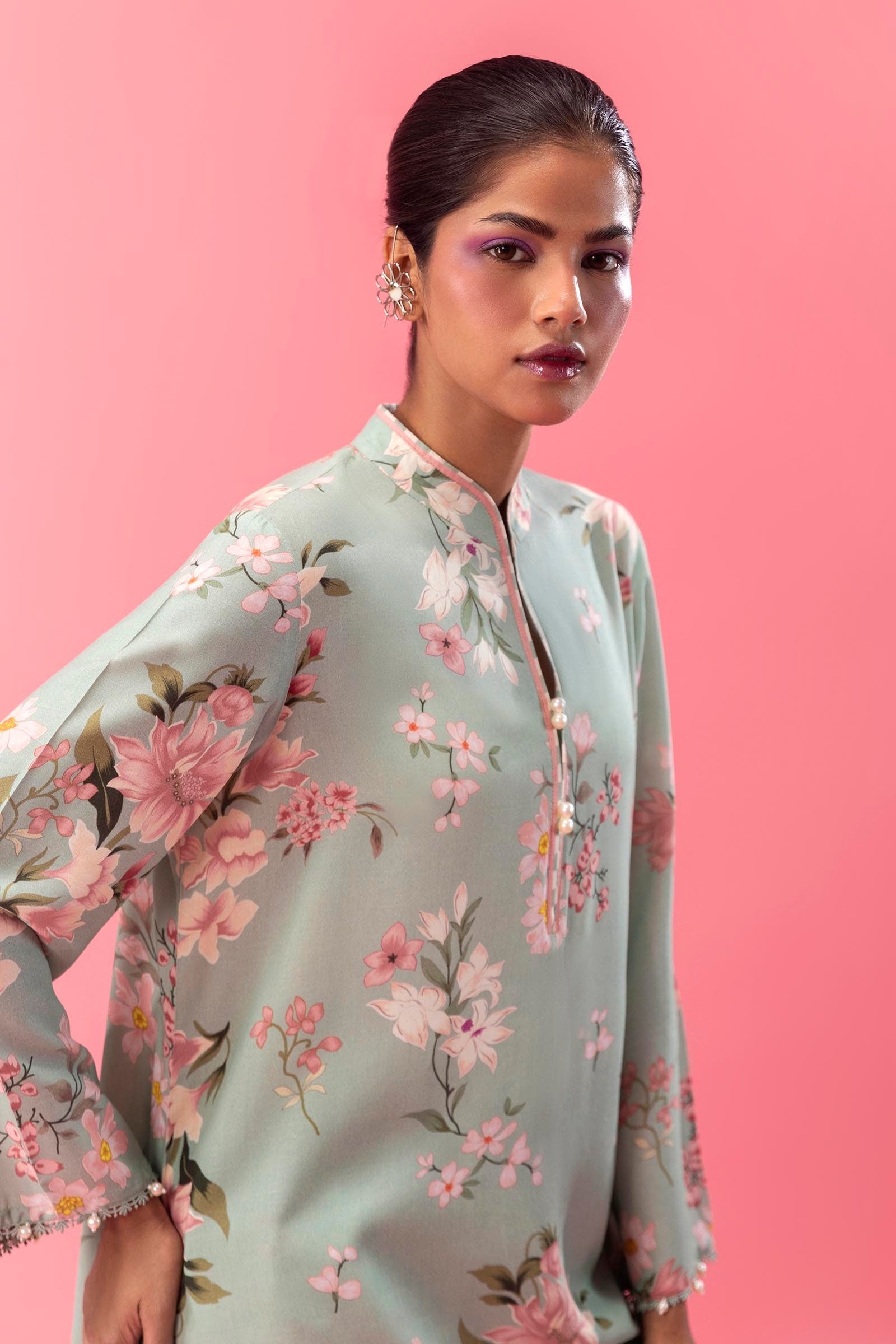Sana Safinaz | Mahay Winter 24 | H243-013A-2AC - Official Sana Safinaz stockist in UK - Sakeena London