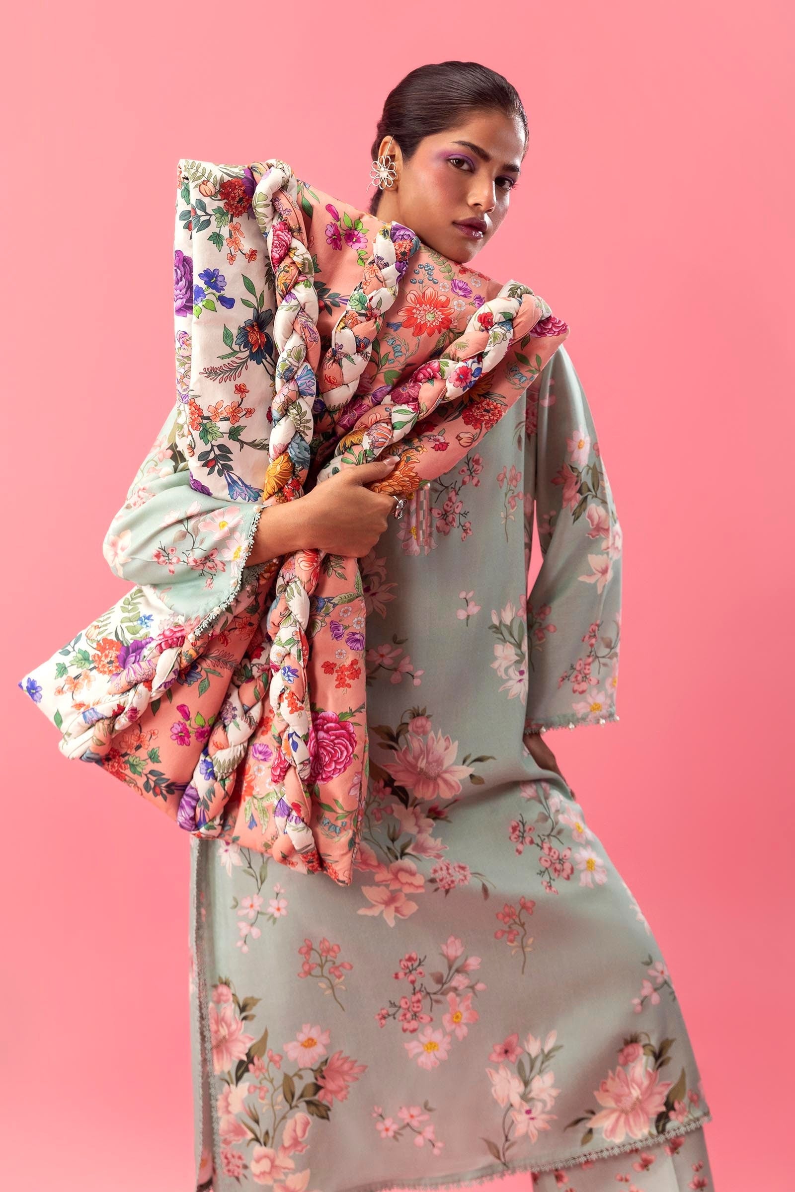 Sana Safinaz | Mahay Winter 24 | H243-013A-2AC - Official Sana Safinaz stockist in UK - Sakeena London