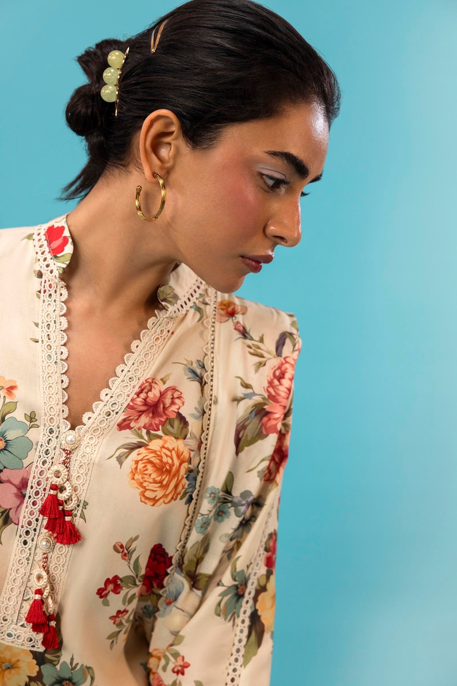 Sana Safinaz | Mahay Winter 24 | H243-014A-3DA - Official Sana Safinaz stockist in UK - Sakeena London