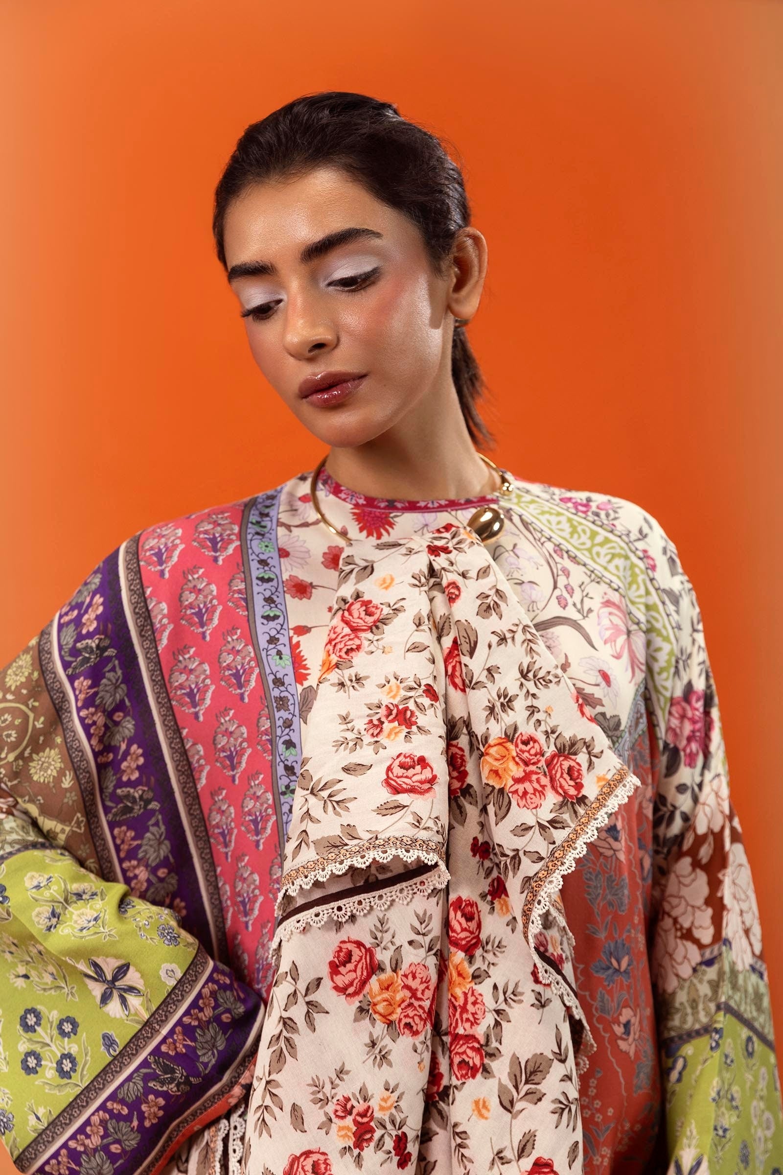 Sana Safinaz | Mahay Winter 24 | H243-020A-2DI - Official Sana Safinaz stockist in UK - Sakeena London