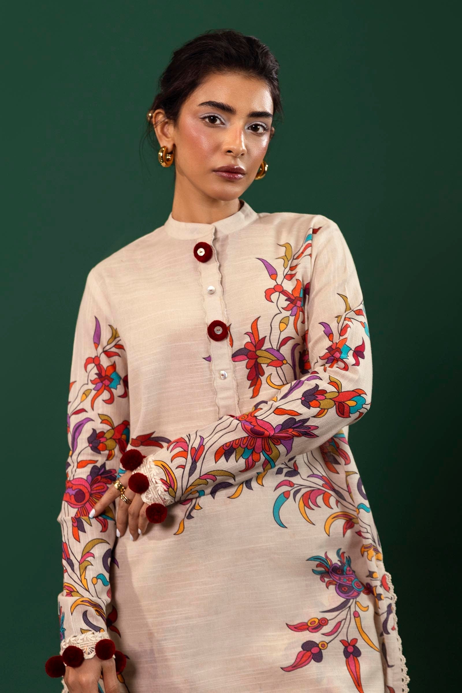 Sana Safinaz | Mahay Winter 24 | H243-022A-2AC - Official Sana Safinaz stockist in UK - Sakeena London
