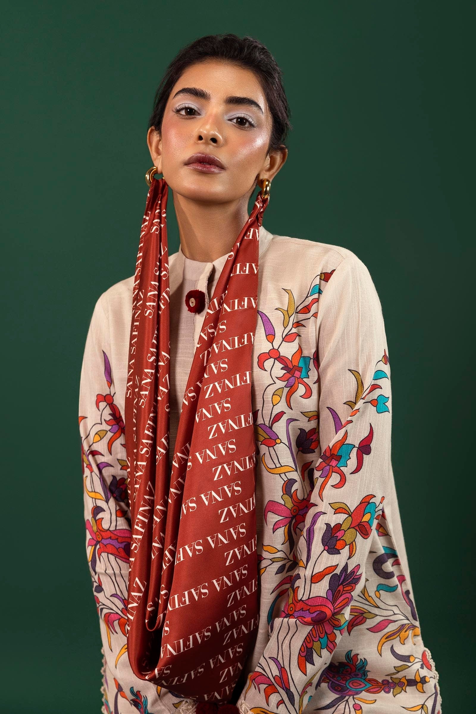 Sana Safinaz | Mahay Winter 24 | H243-022A-2AC - Official Sana Safinaz stockist in UK - Sakeena London