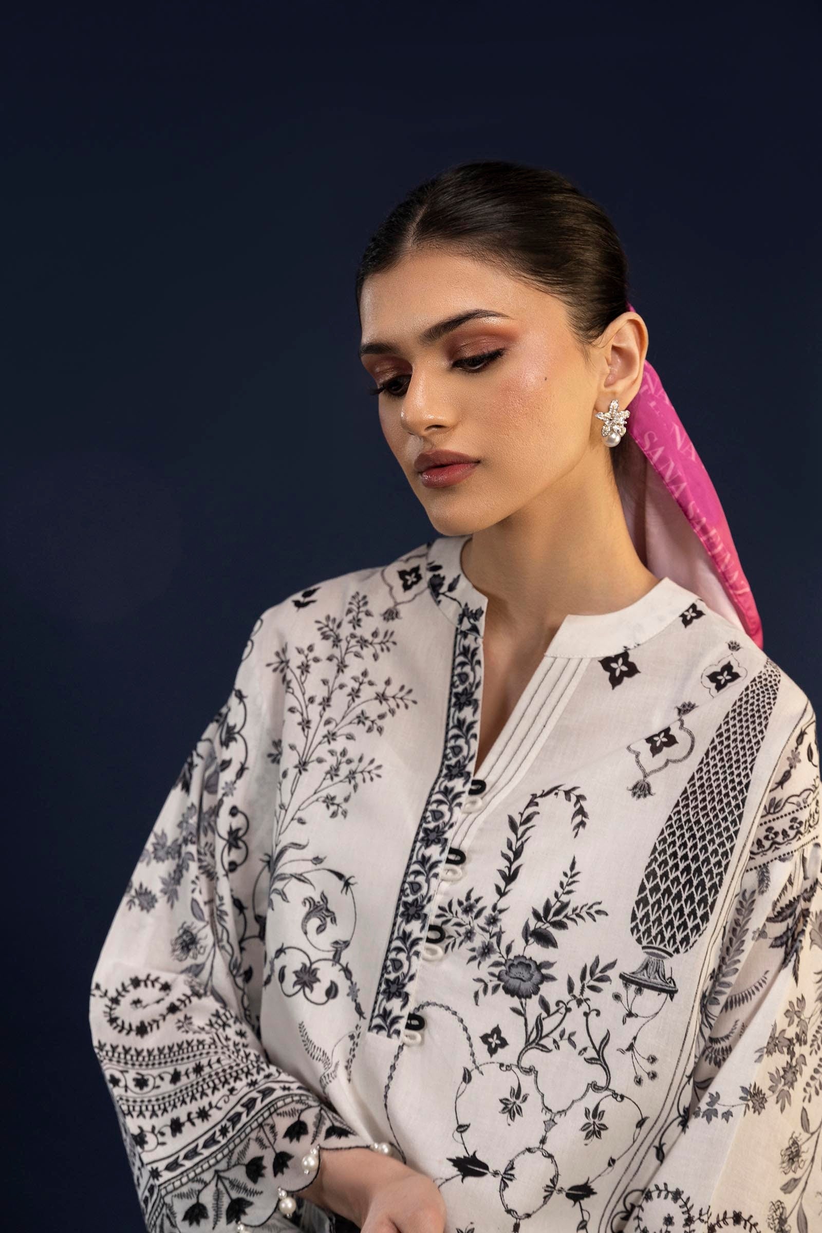Sana Safinaz | Mahay Spring 25 | A-16 - Official Sana Safinaz stockist in UK - Sakeena London