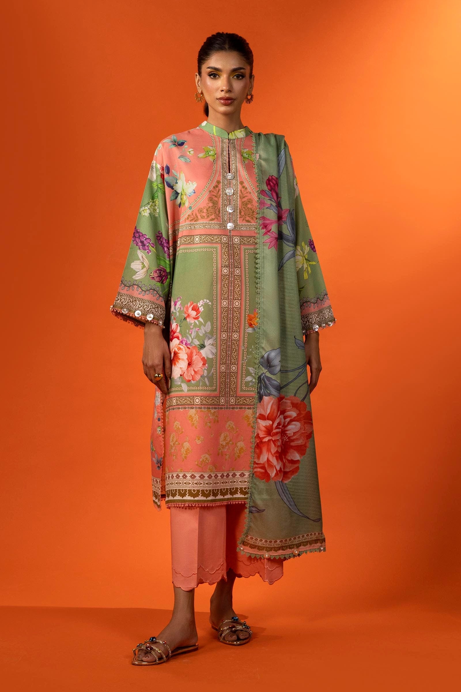 Sana Safinaz | Mahay Spring 25 | A-11 - Official Sana Safinaz stockist in UK - Sakeena London