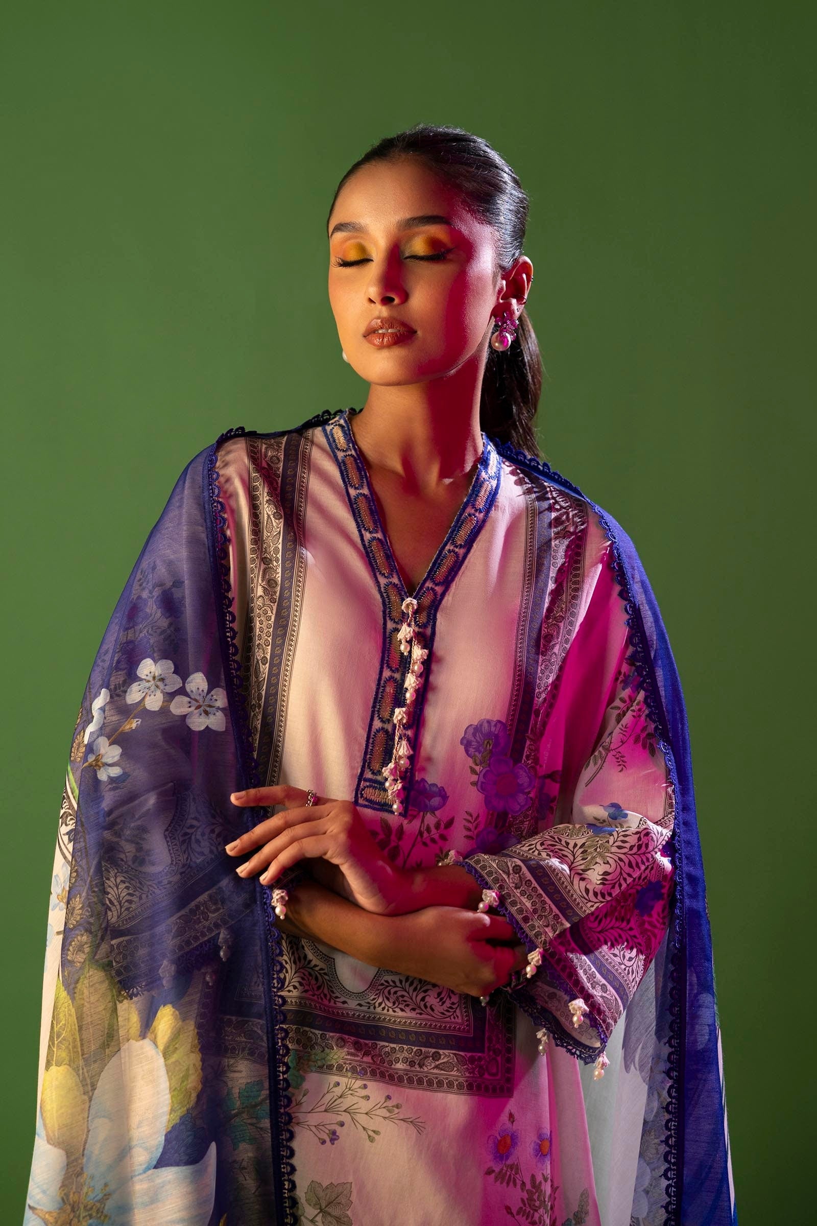 Sana Safinaz | Mahay Spring 25 | A-10 - Official Sana Safinaz stockist in UK - Sakeena London