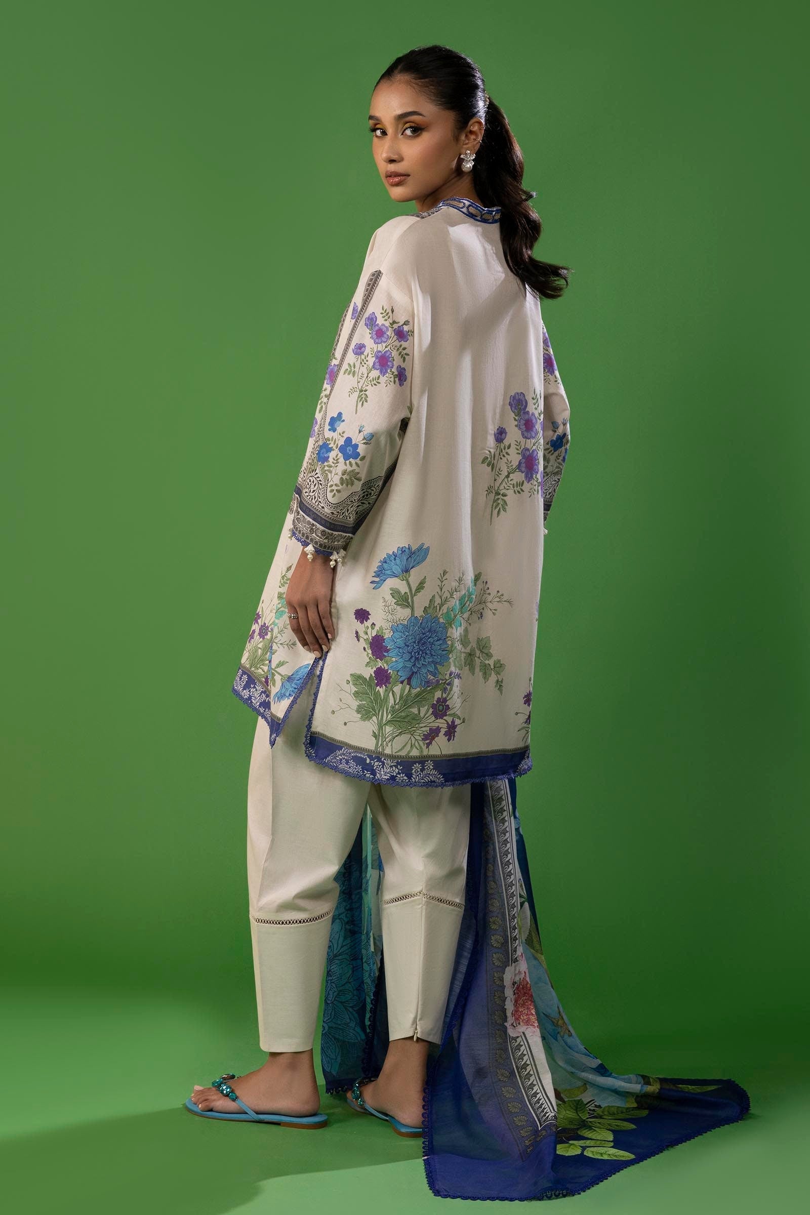 Sana Safinaz | Mahay Spring 25 | A-10 - Official Sana Safinaz stockist in UK - Sakeena London