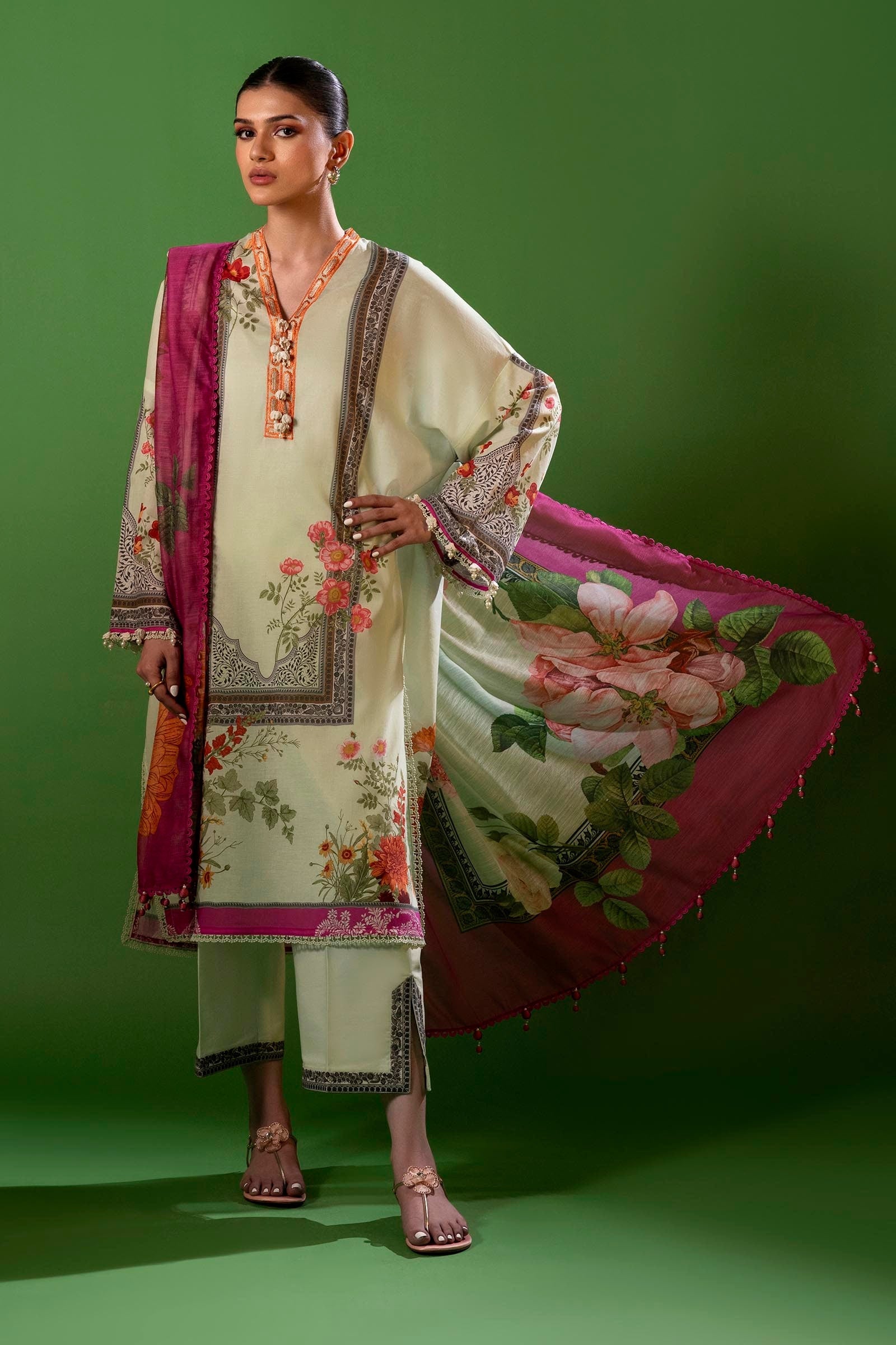 Sana Safinaz | Mahay Spring 25 | A-09 - Official Sana Safinaz stockist in UK - Sakeena London